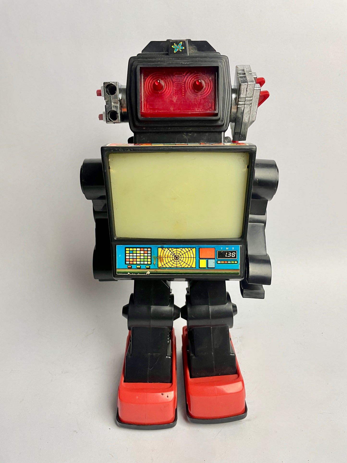 Horikawa Sh Yonezawa Cragstan T. Robot Plastic Japan Vintage Space Toy 1978