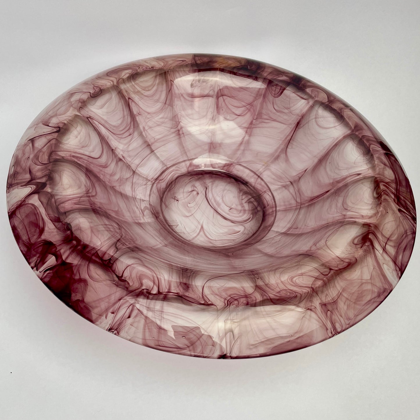 Extra Large Amethyst Float Bowl 36cm diameter