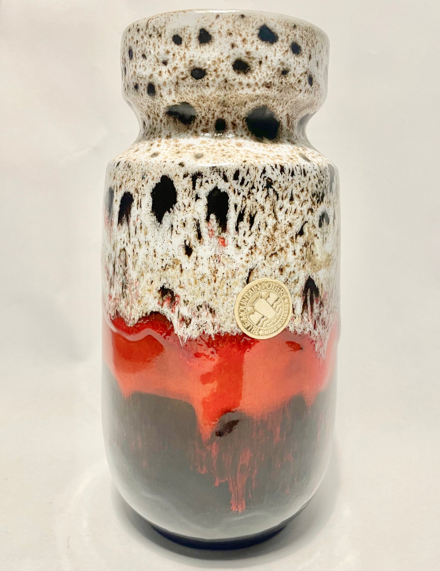 Blue Mountain Lava Vase