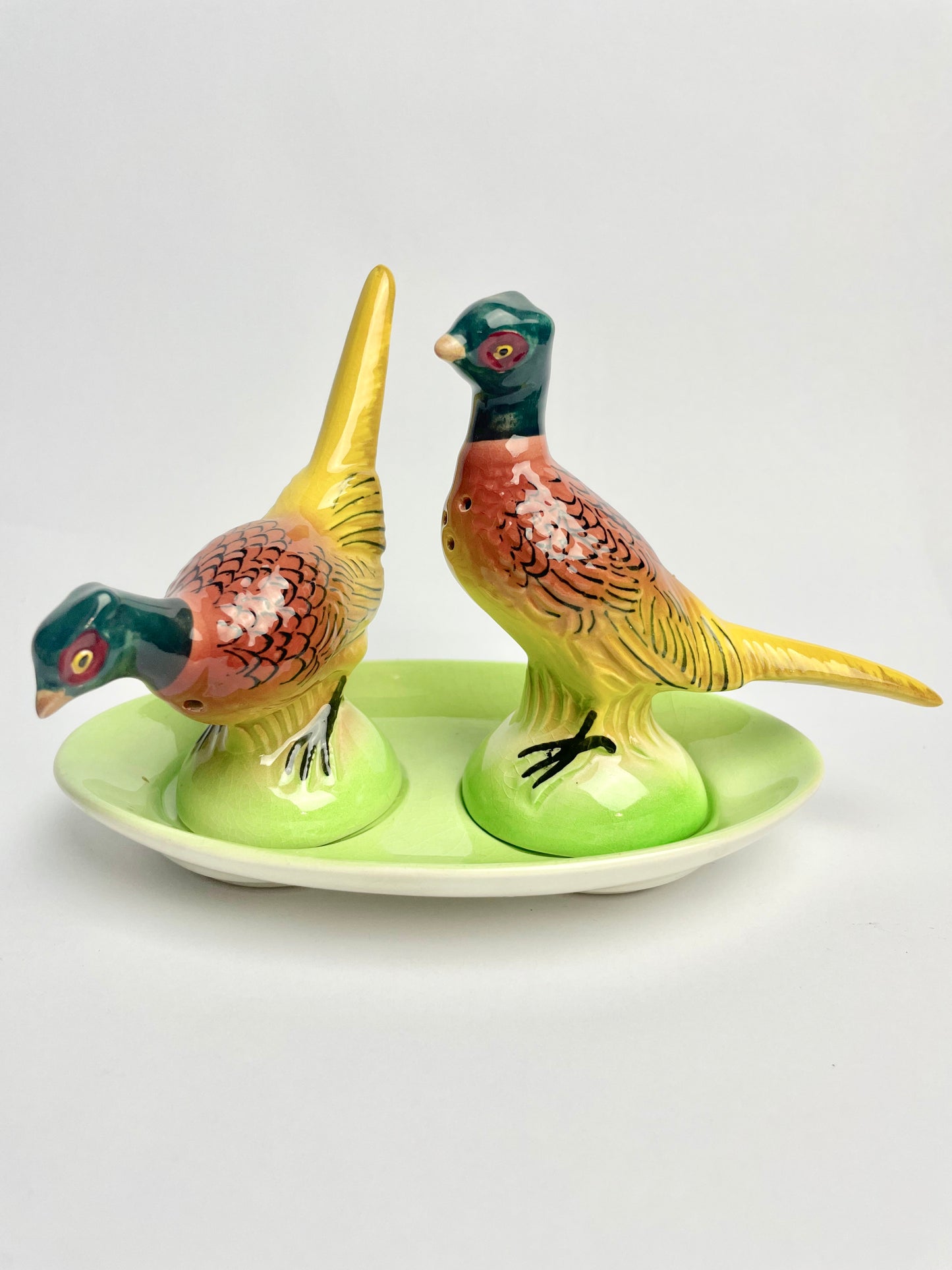 Carlton Ware Pheasant Salt & Pepper Shakers