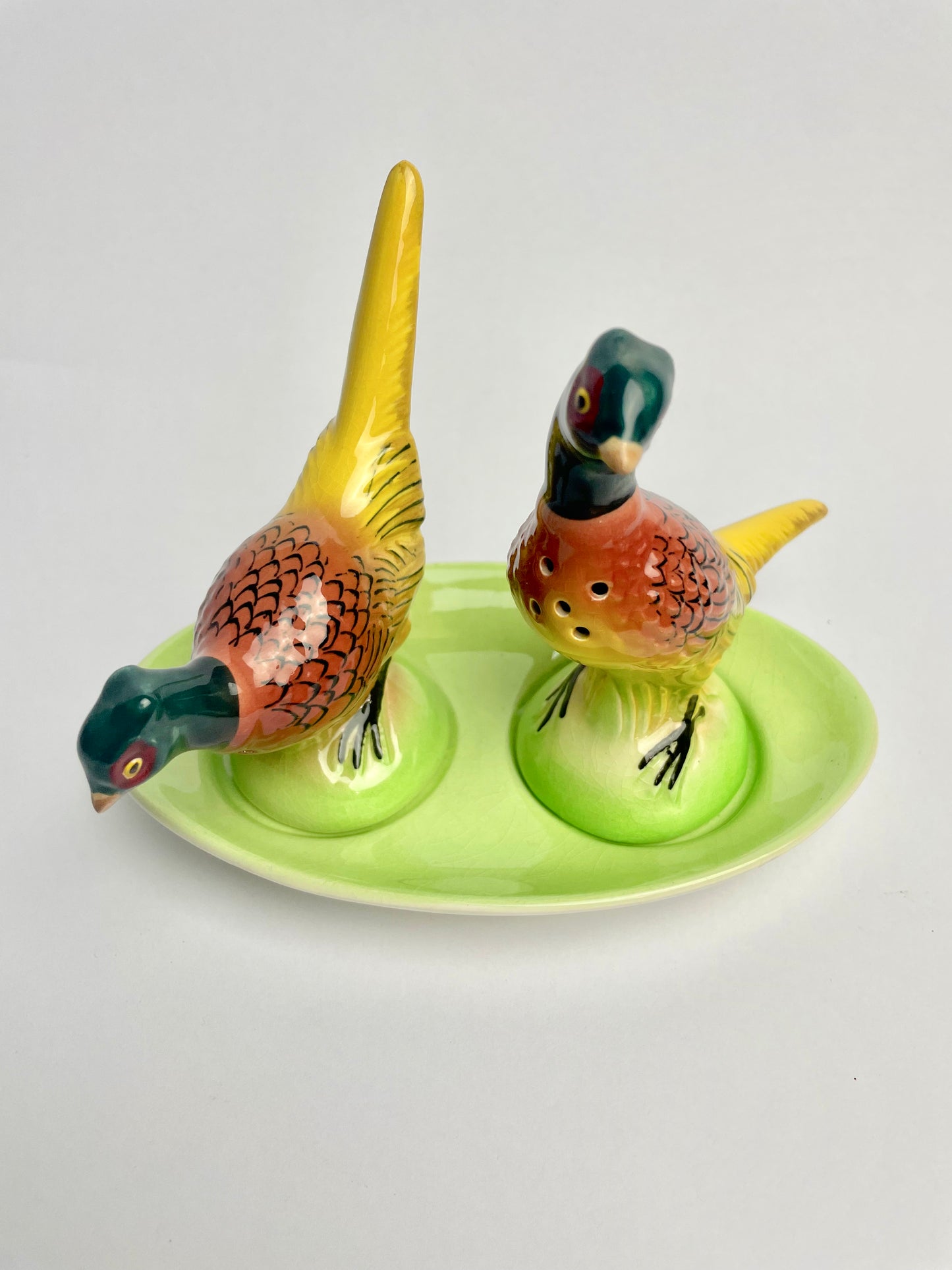 Carlton Ware Pheasant Salt & Pepper Shakers