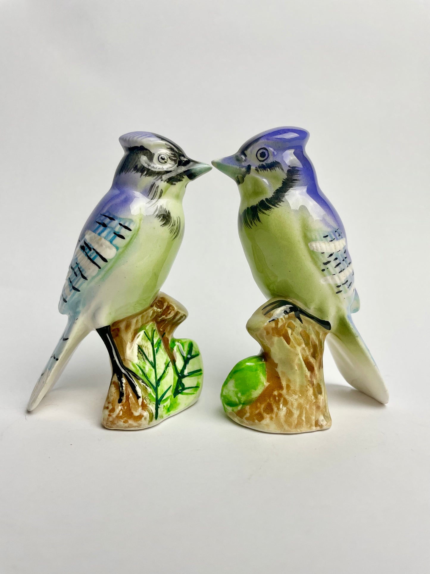 Blue Jay Salt & Pepper Shakers