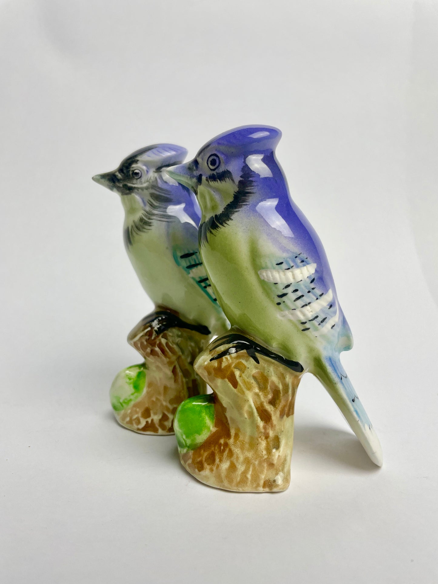 Blue Jay Salt & Pepper Shakers