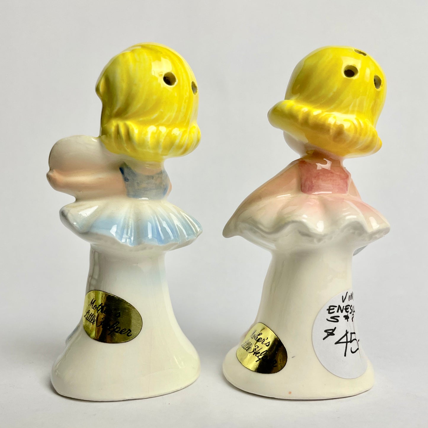 Enesco Mother's Little Helper Salt & Pepper Shakers