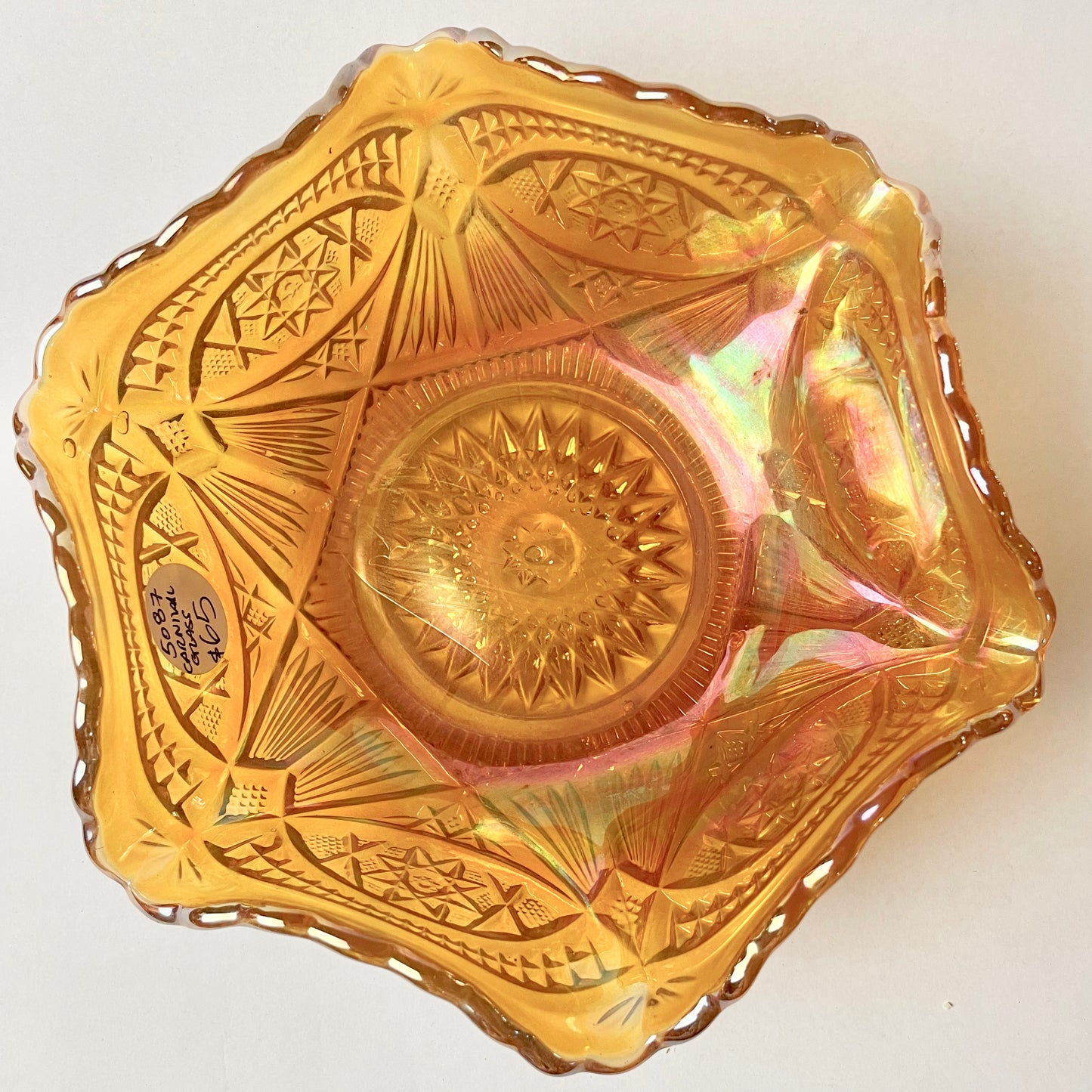 Carnival Glass Bowl