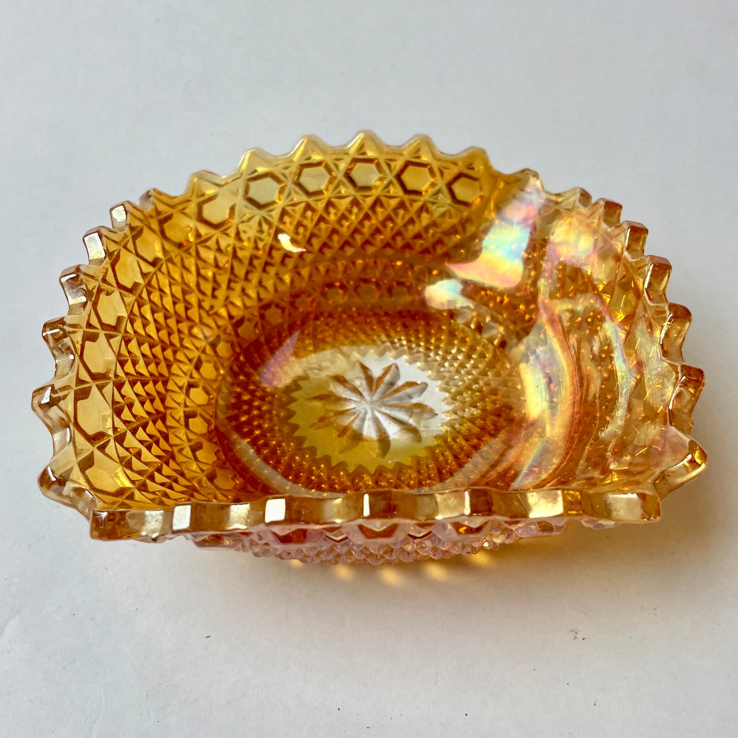 Small Carnival Glass Bowl