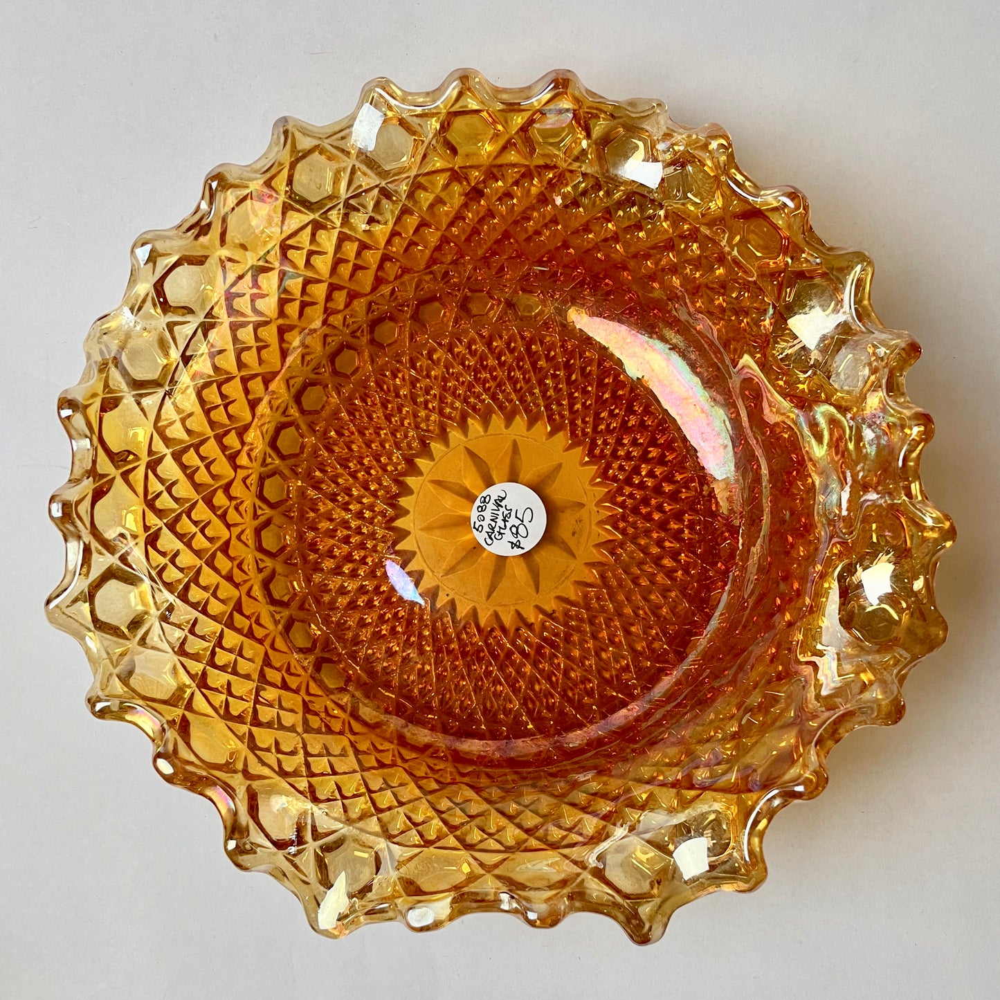 Carnival Glass Bowl