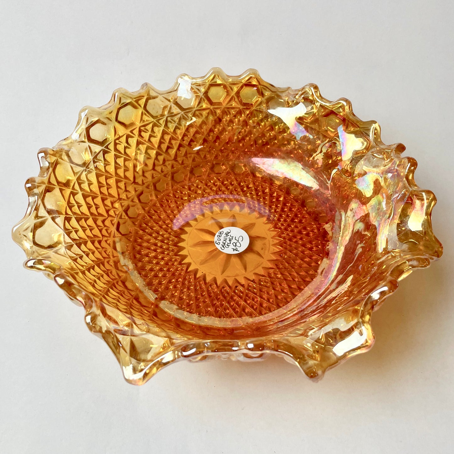 Carnival Glass Bowl