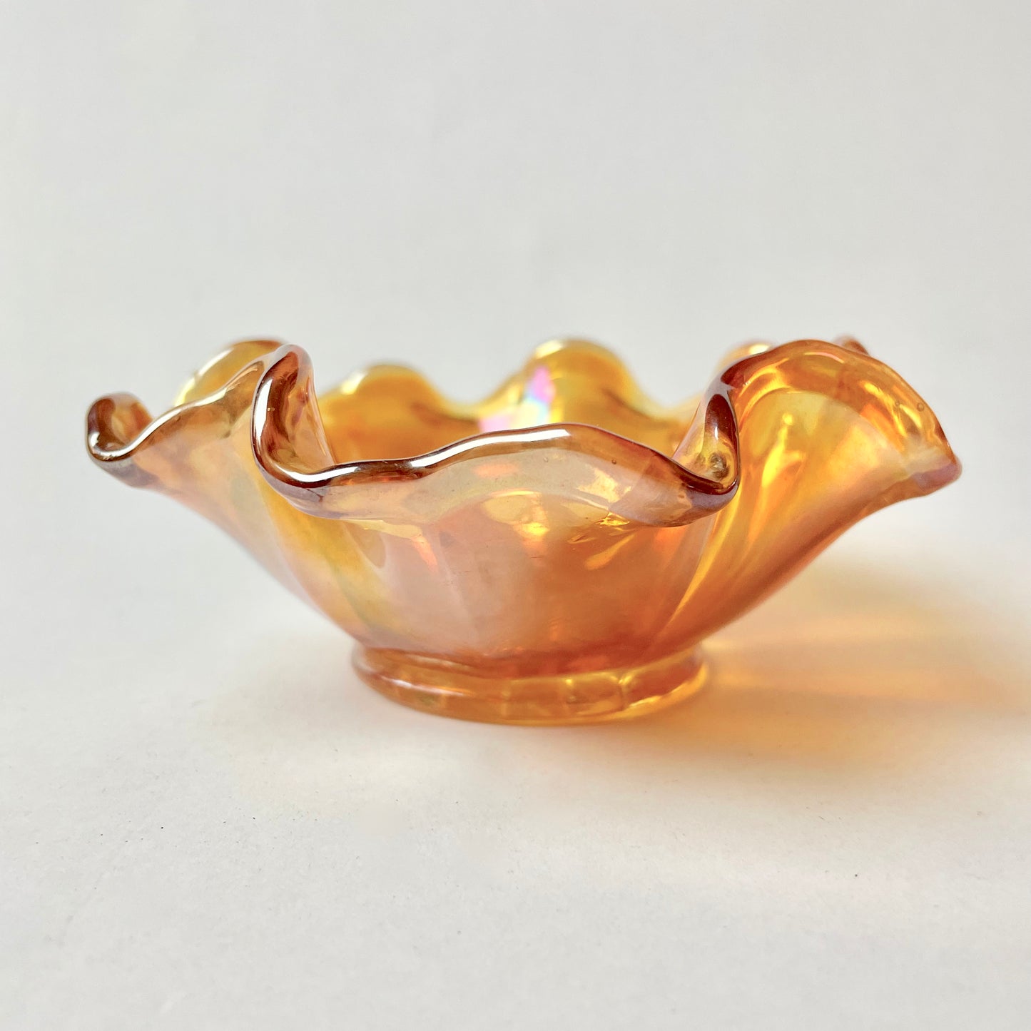 Small Carnival Glass Bowl
