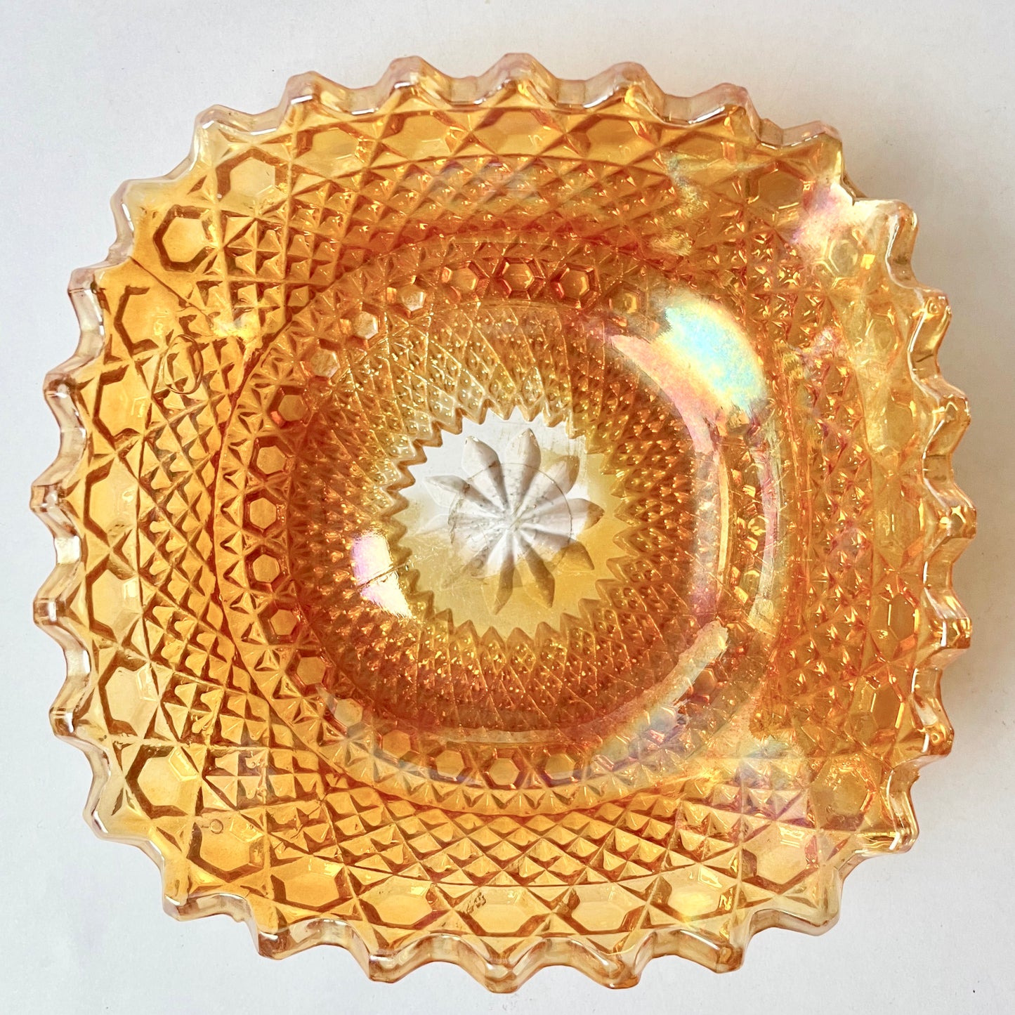 Small Carnival Glass Bowl