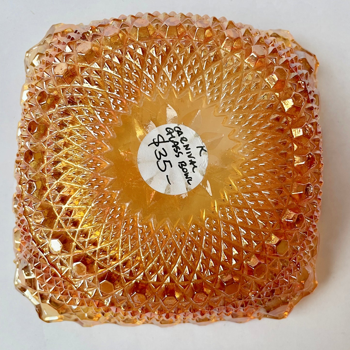 Small Carnival Glass Bowl