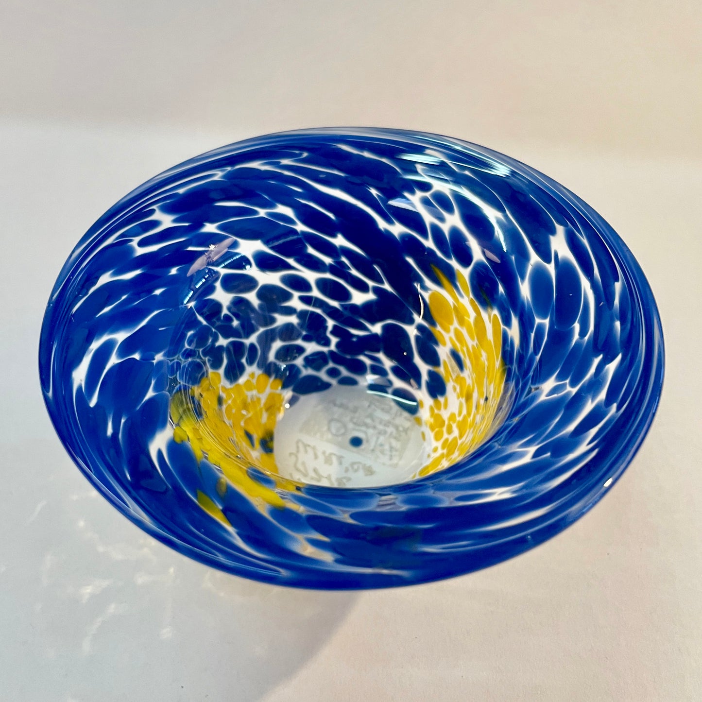 Small Kosta Boda Art Glass Bowl (signed)