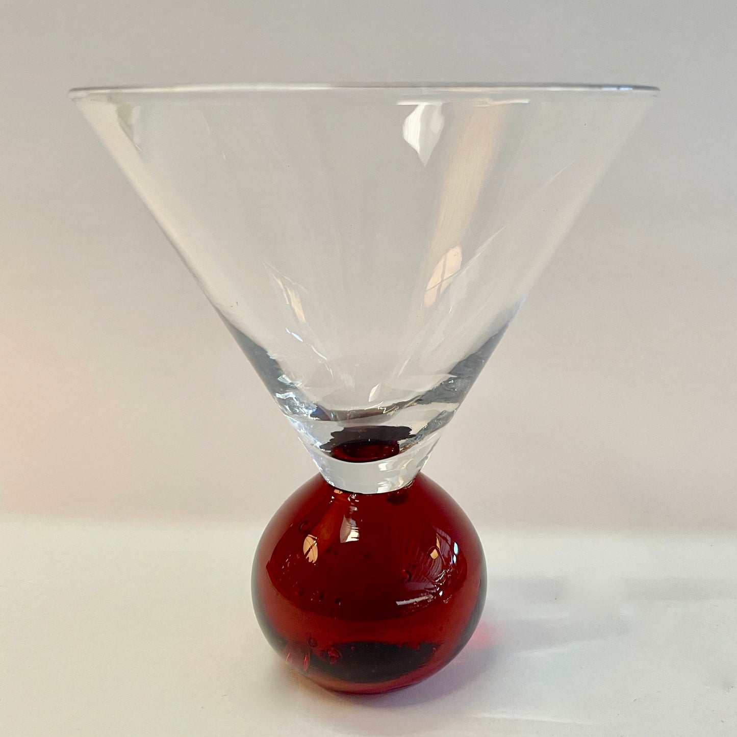 Retro Ball Martini Glass Set of Four