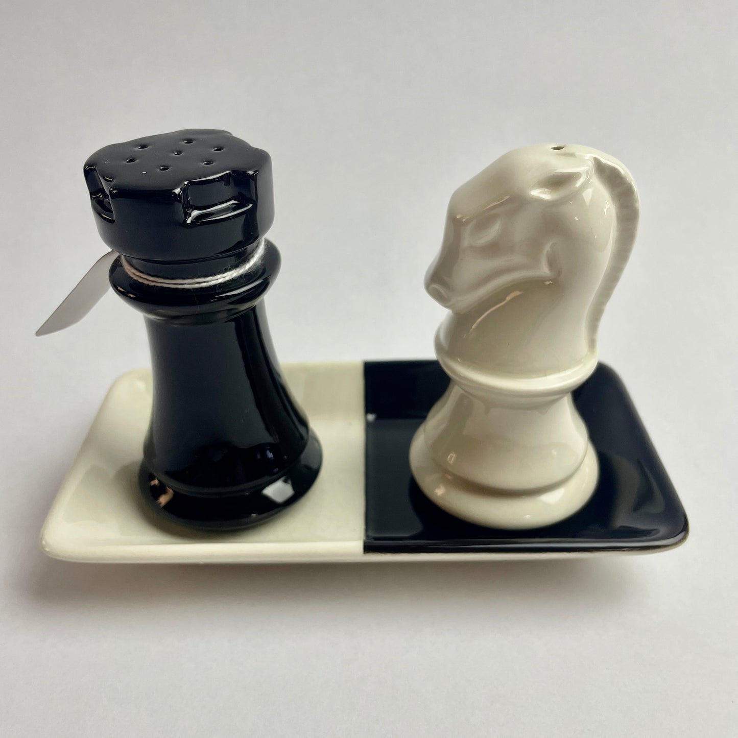 Carlton Ware Chess Salt & Pepper Shakers