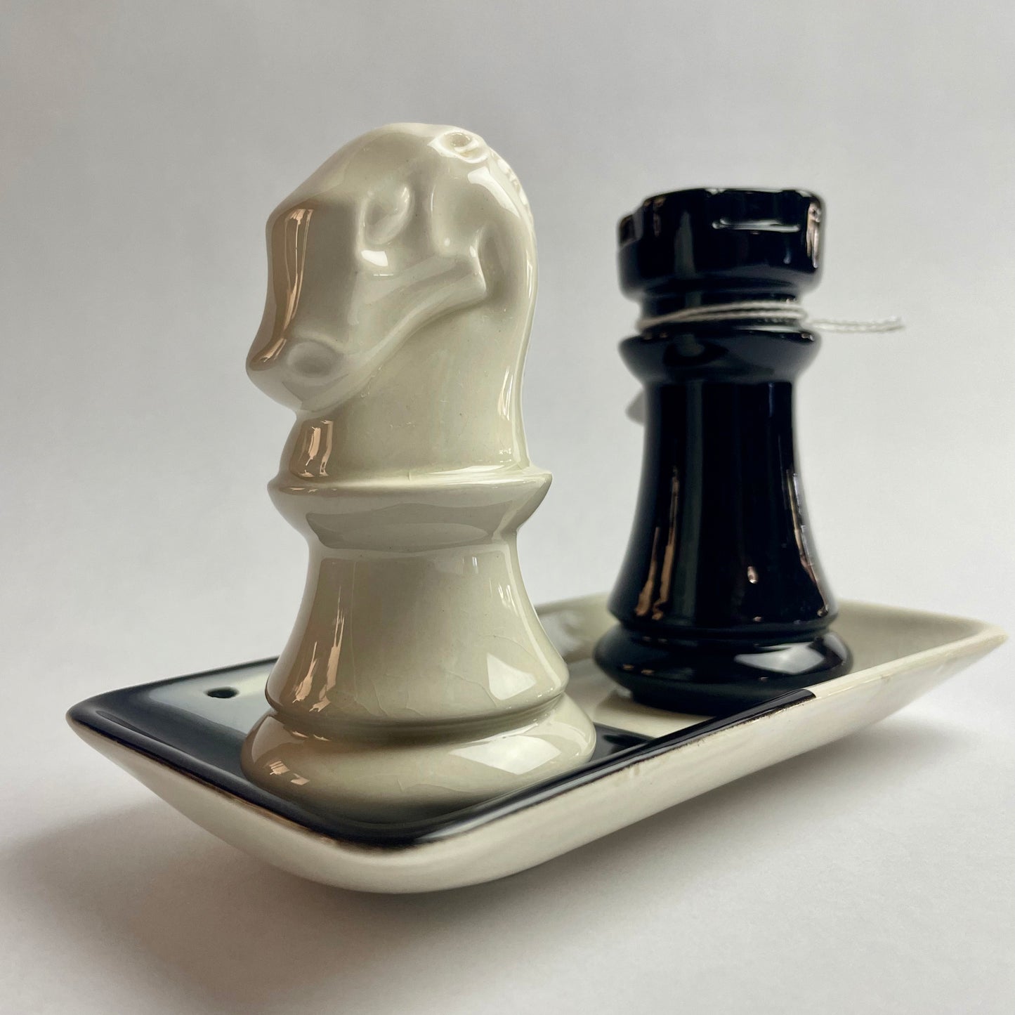 Carlton Ware Chess Salt & Pepper Shakers
