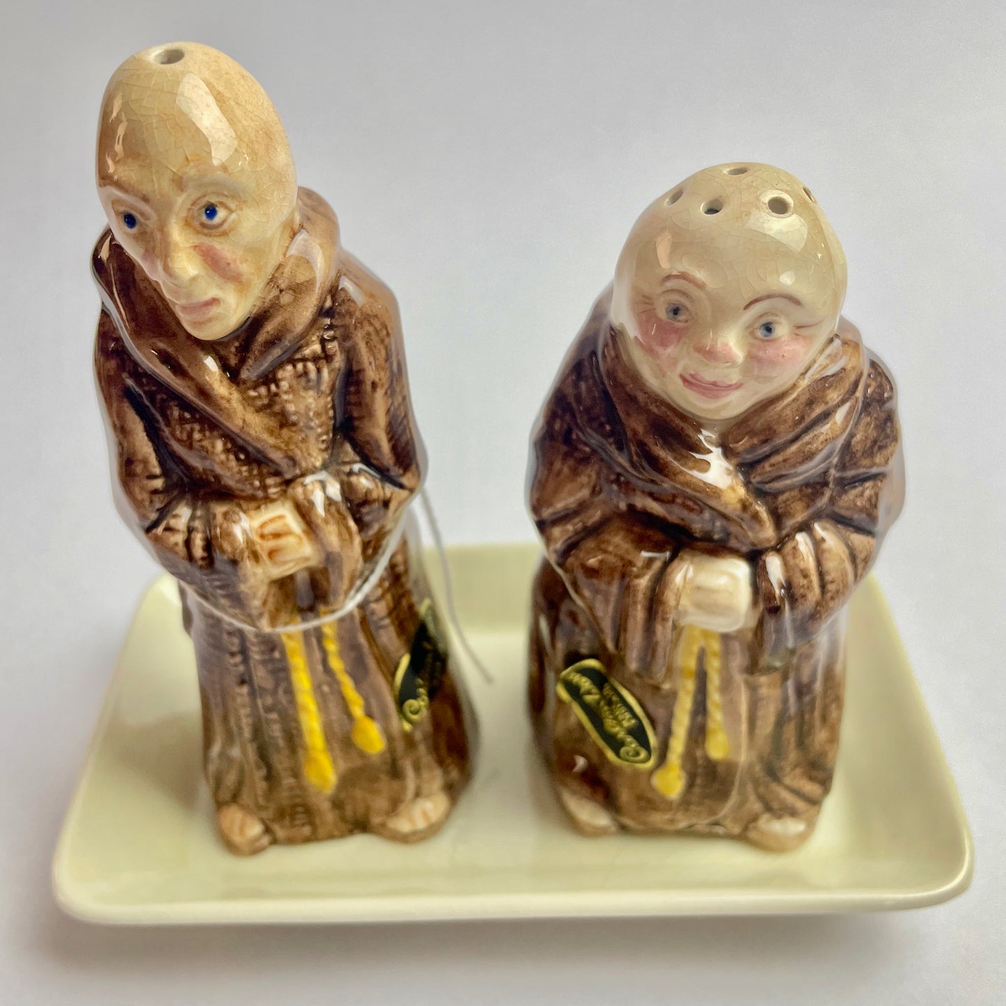 Carlton Ware Monks Salt & Pepper Shakers