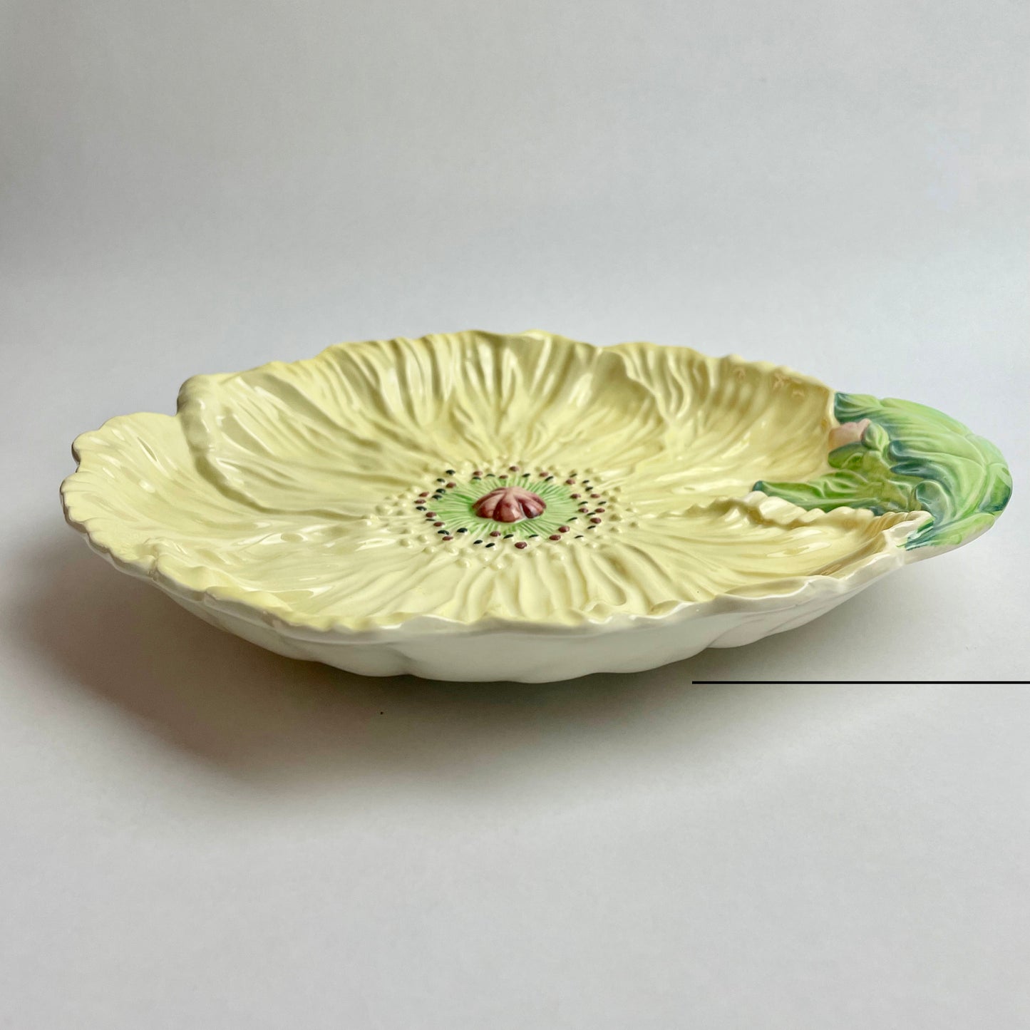 Large Carlton Ware Buttercup Bowl with Feet