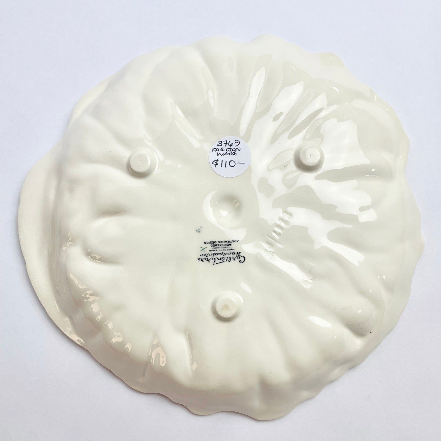 Large Carlton Ware Buttercup Bowl with Feet