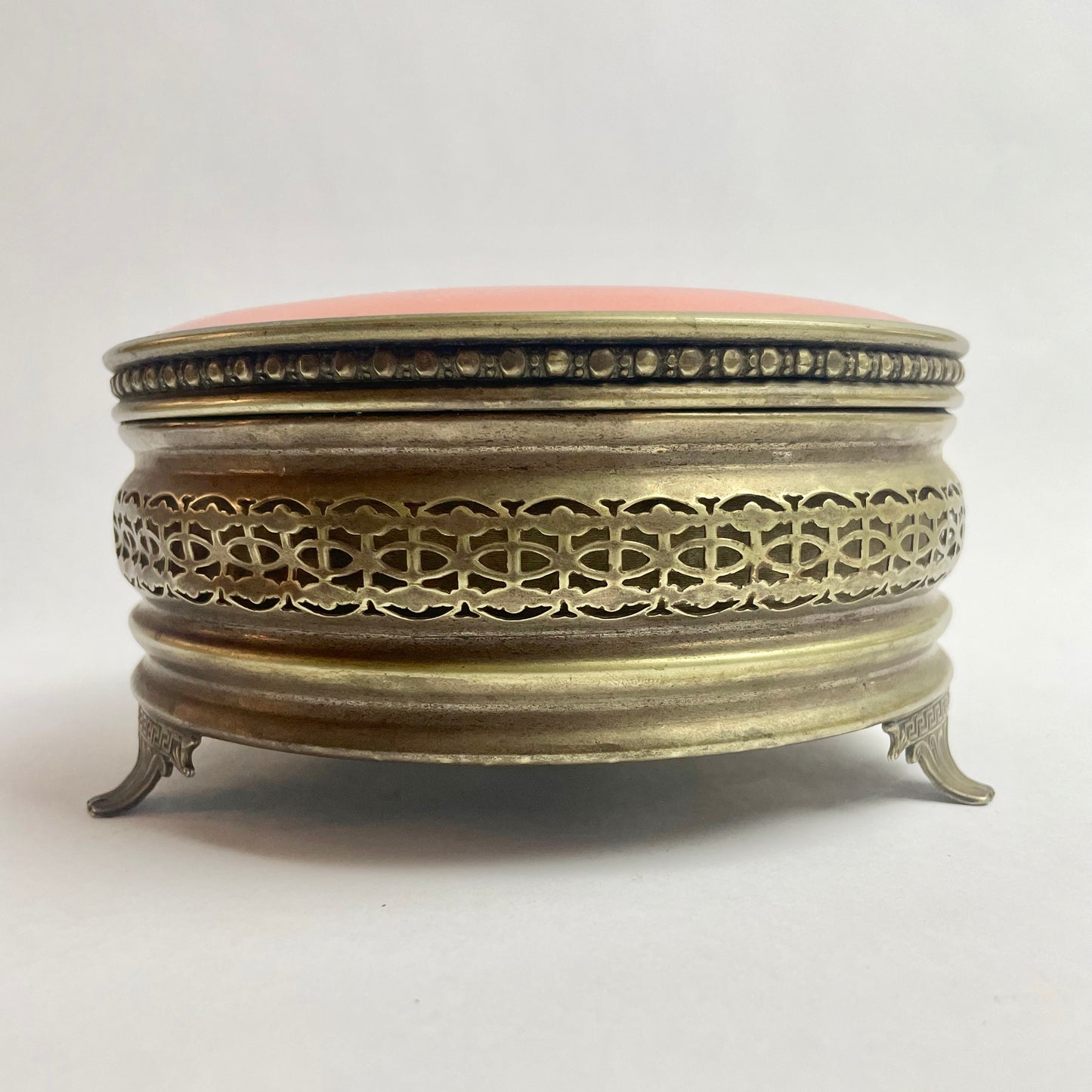 Vintage EPNS Sewing Box with Contents