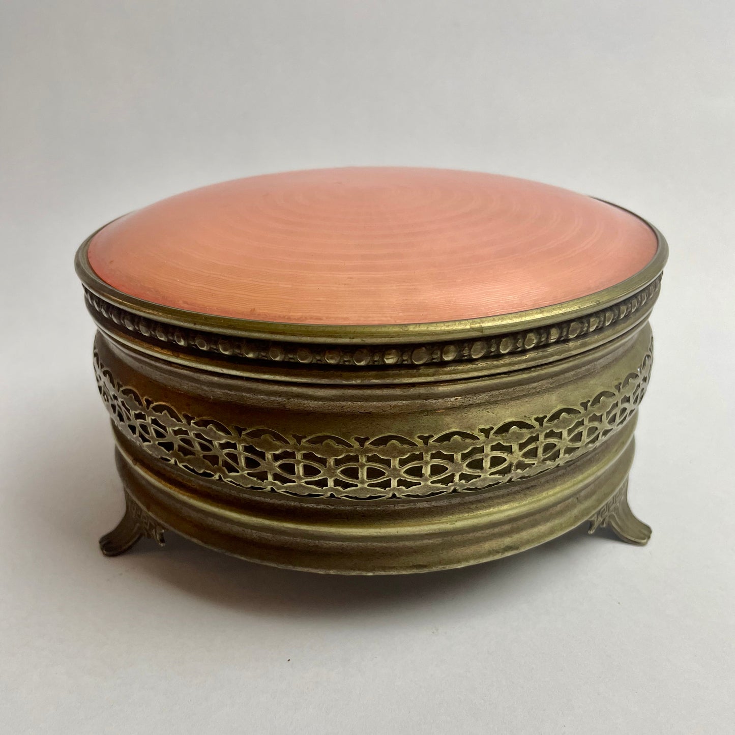 Vintage EPNS Sewing Box with Contents