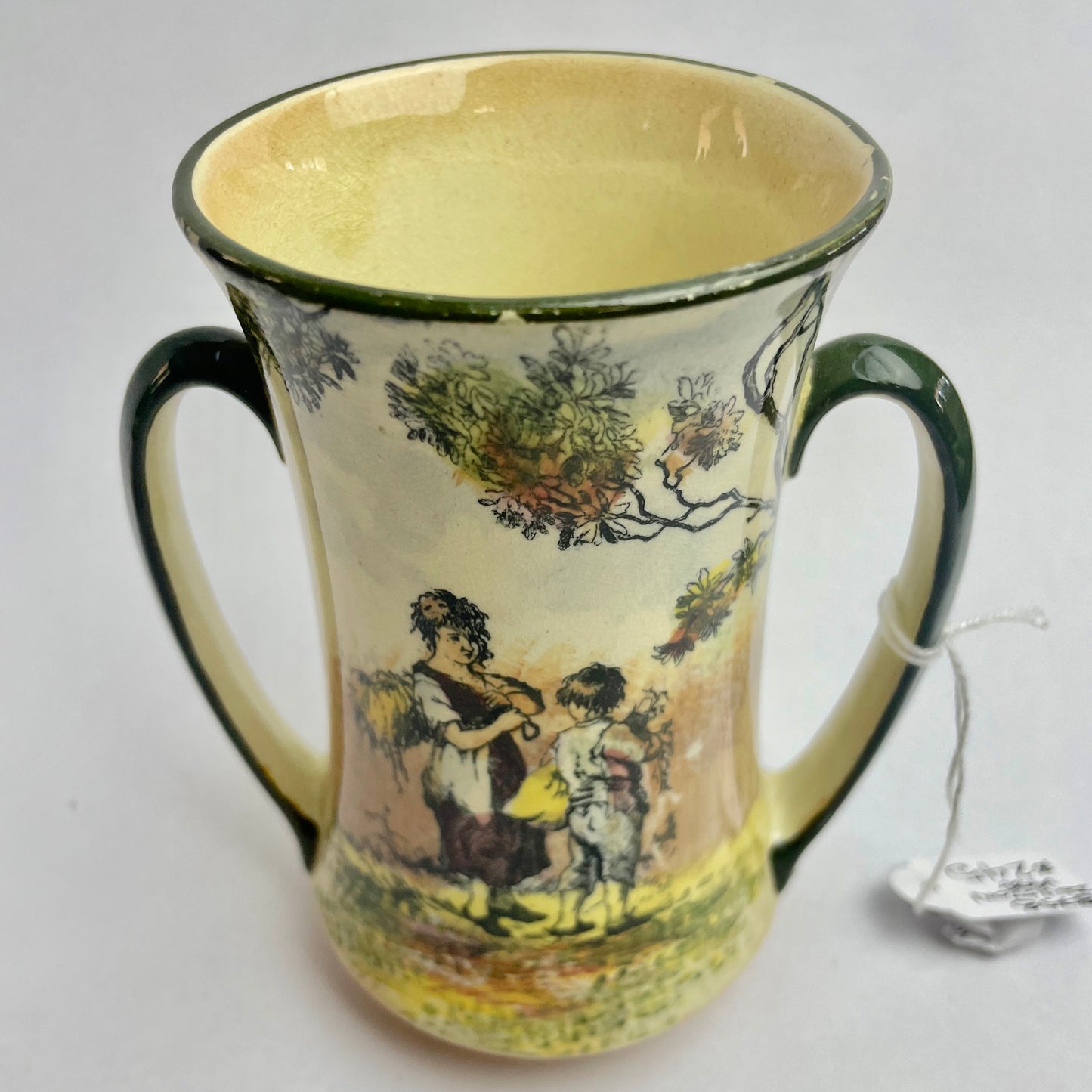 Royal Doulton Seriesware Twin-Handled Vase - The Gleaners (scarce)
