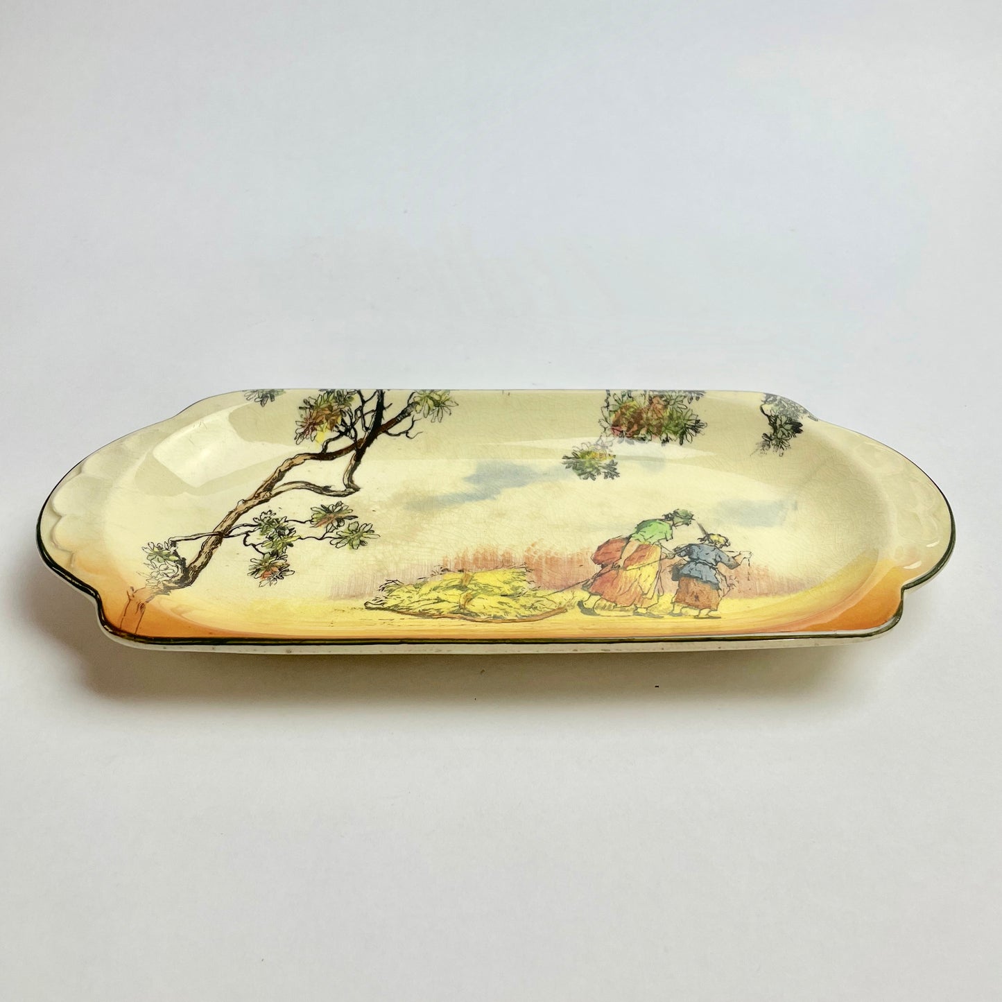 Royal Doulton Seriesware Dish 23cm - The Gleaners (scarce)