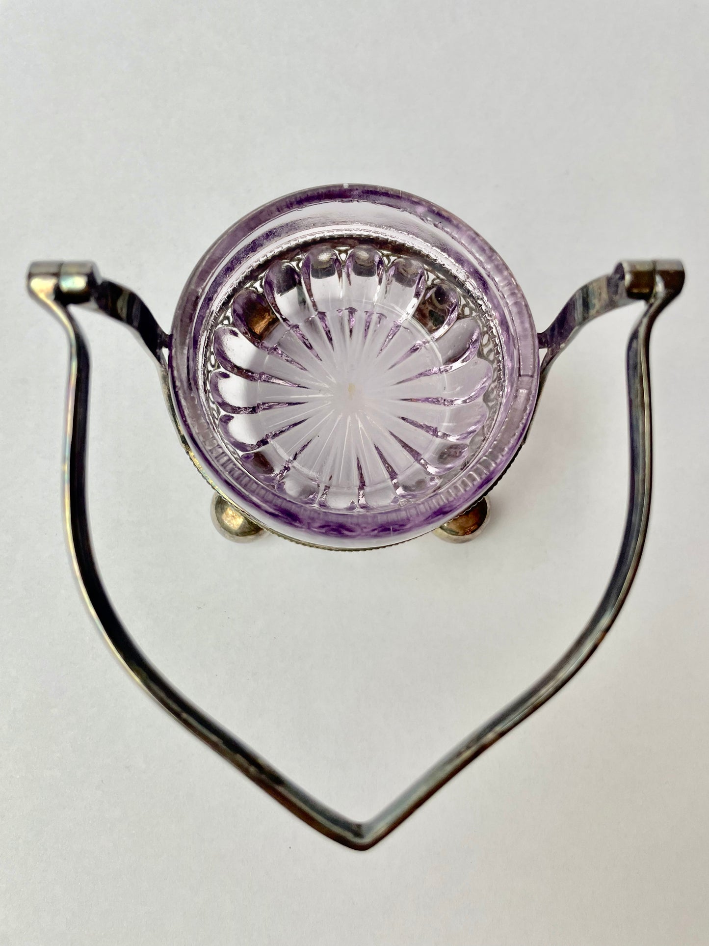 Amethyst Glass Bon Bon Dish