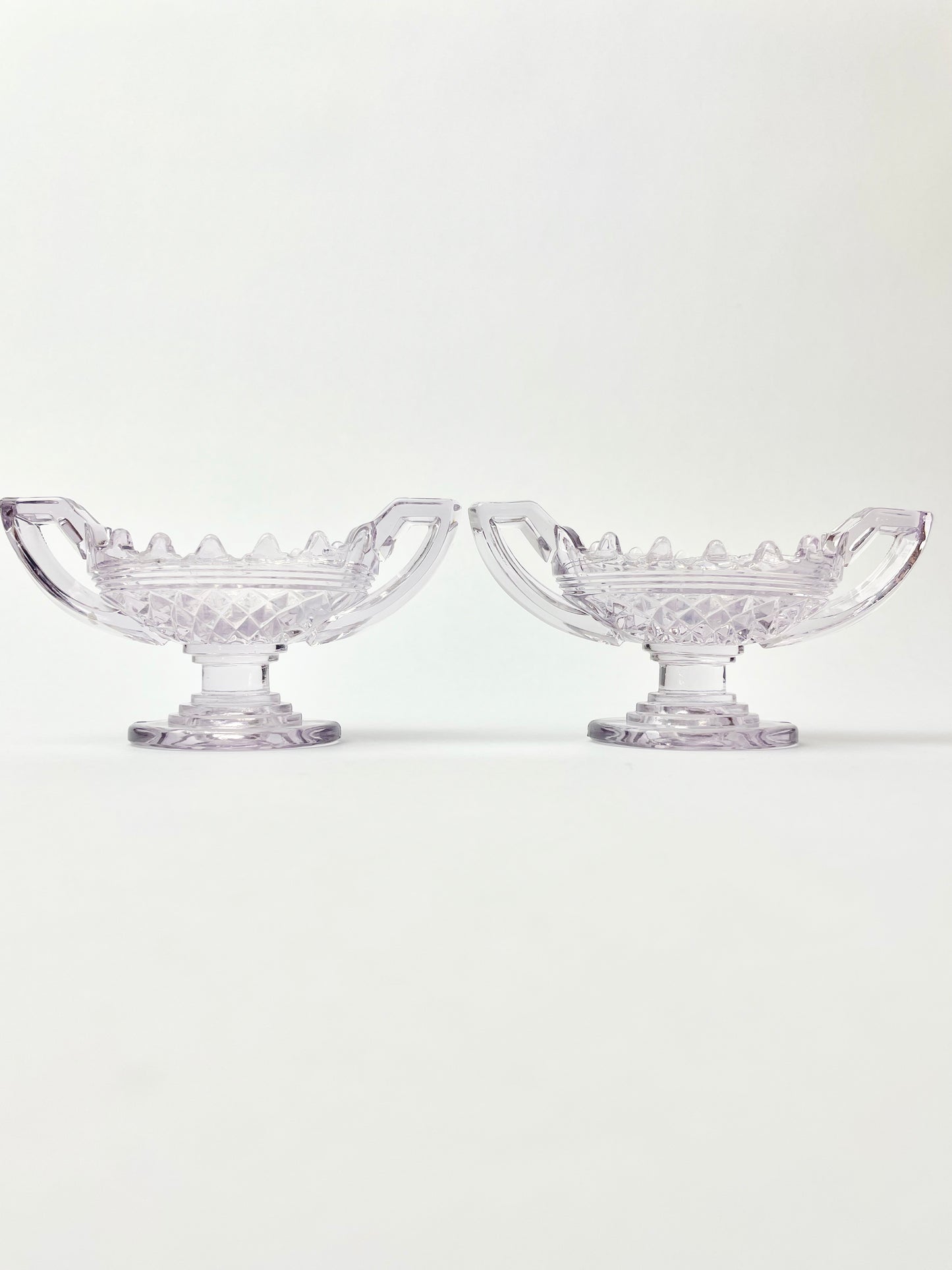 Amethyst Two Handled Salt Dip