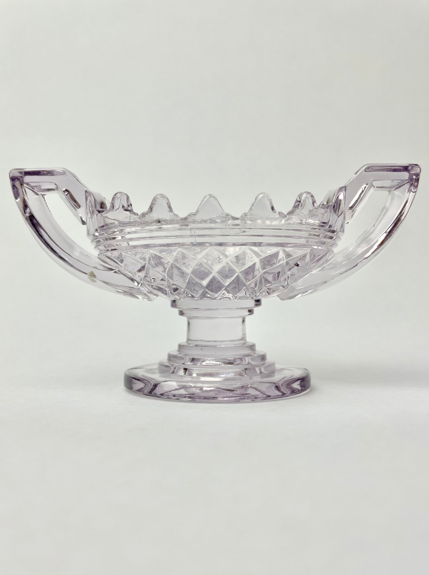 Amethyst Two Handled Salt Dip