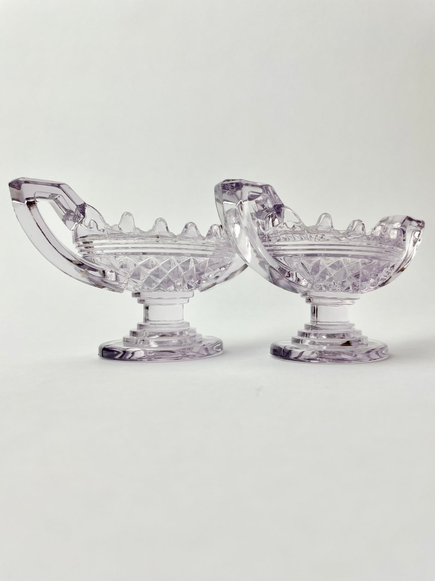 Amethyst Two Handled Salt Dip