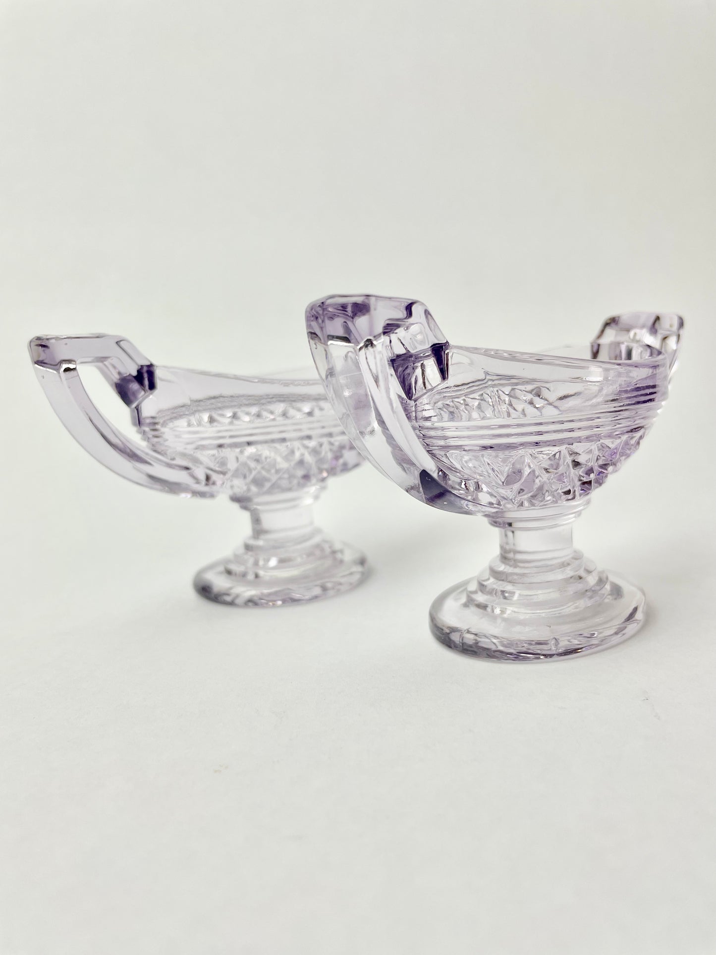 Amethyst Two Handled Salt Dip
