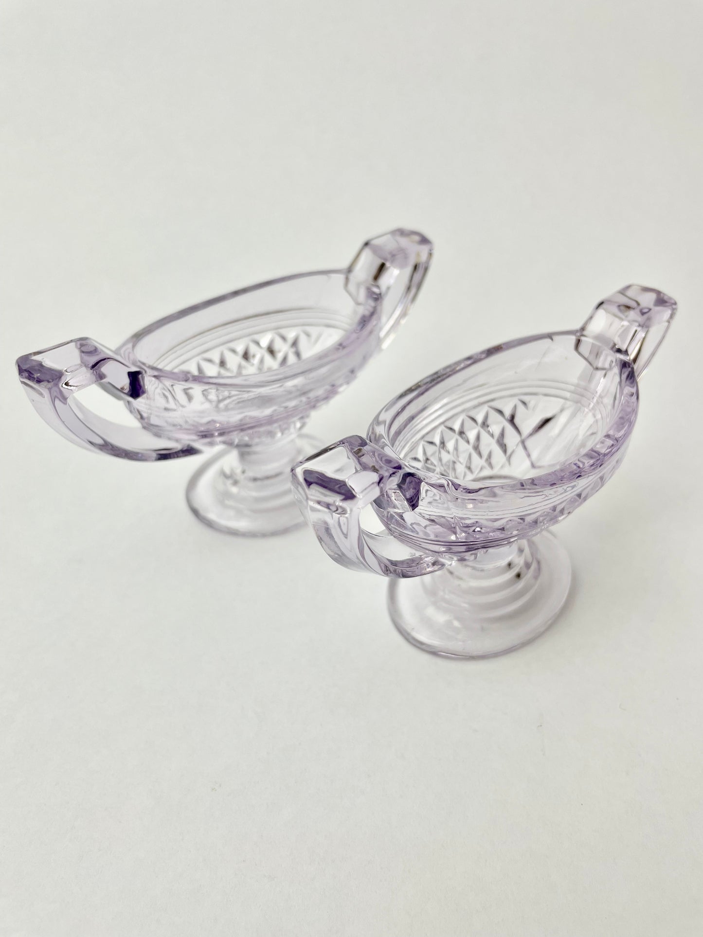 Amethyst Two Handled Salt Dip
