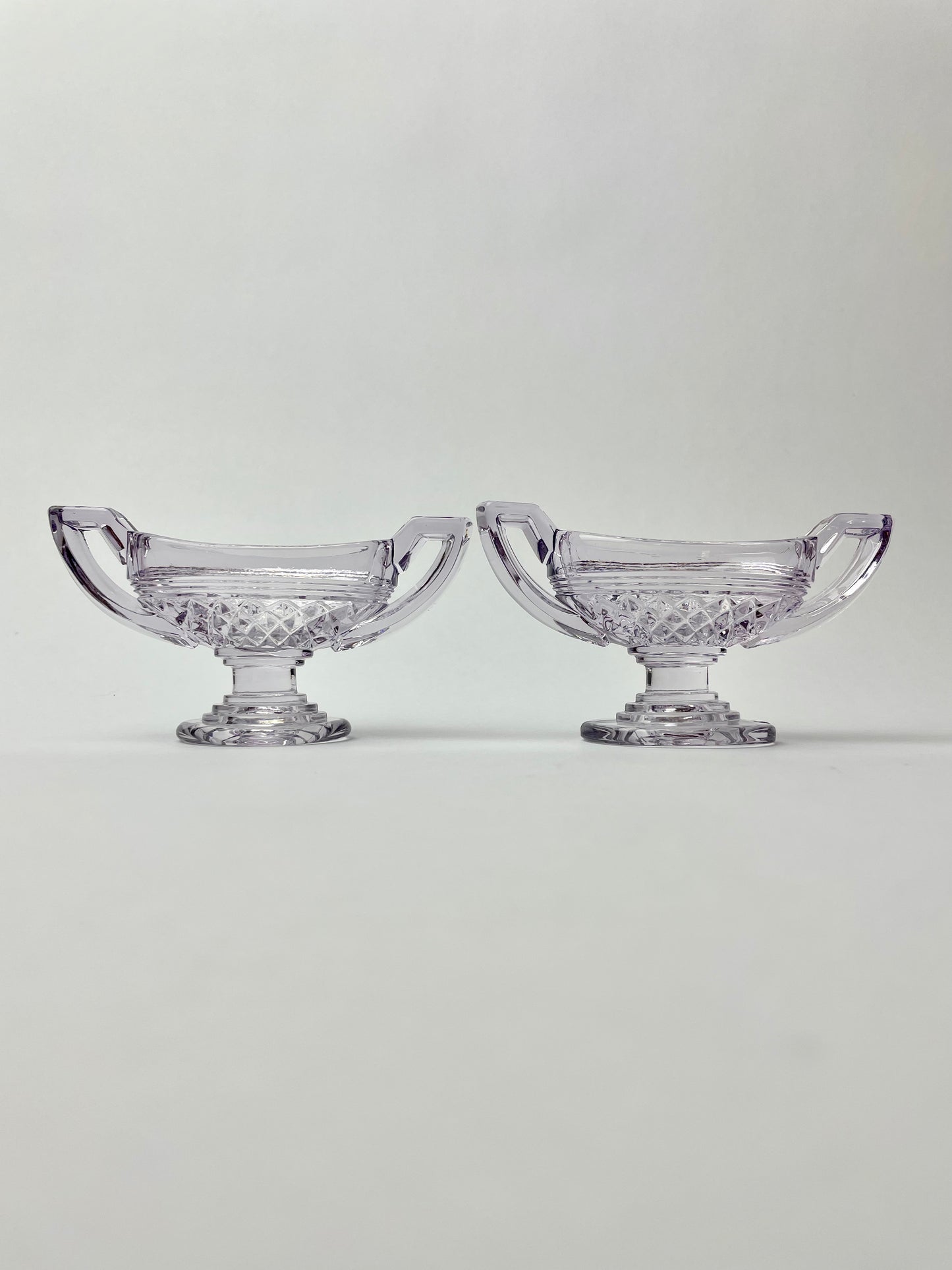 Amethyst Two Handled Salt Dip