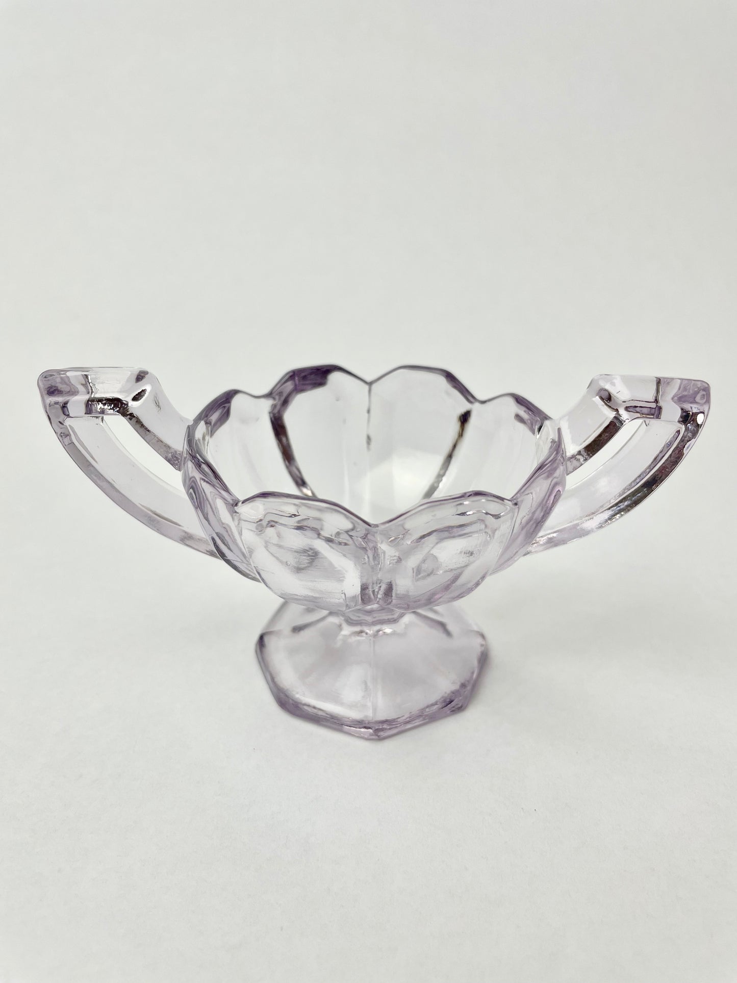 Amethyst Two Handled Salt Dip