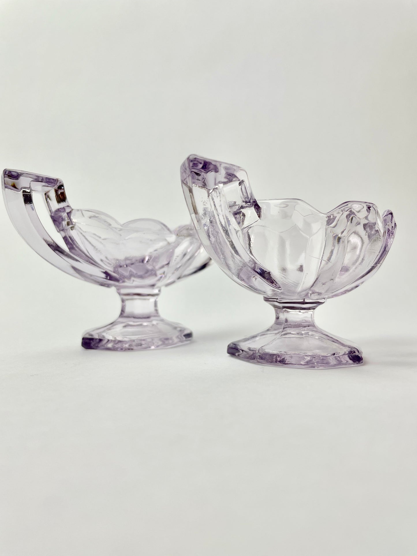 Amethyst Two Handled Salt Dip