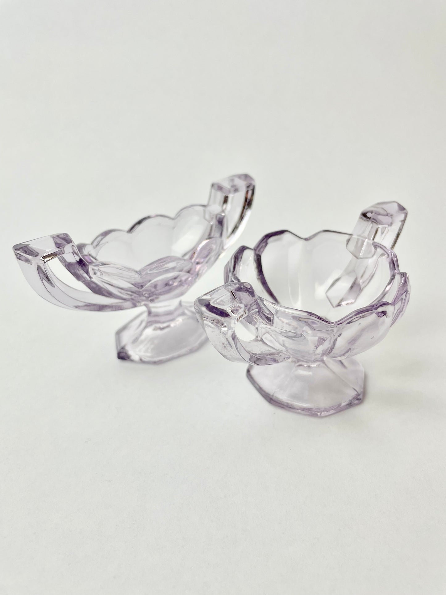 Amethyst Two Handled Salt Dip