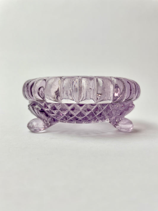 Amethyst Salt Dip with Feet