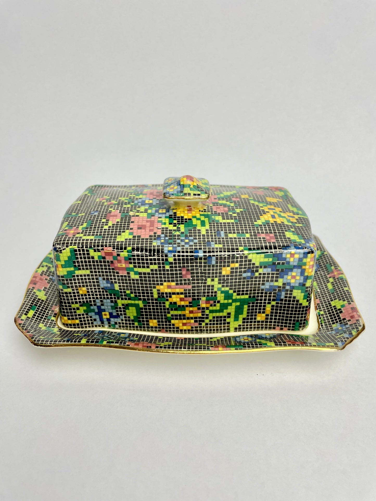 Royal Winton Butter Dish
