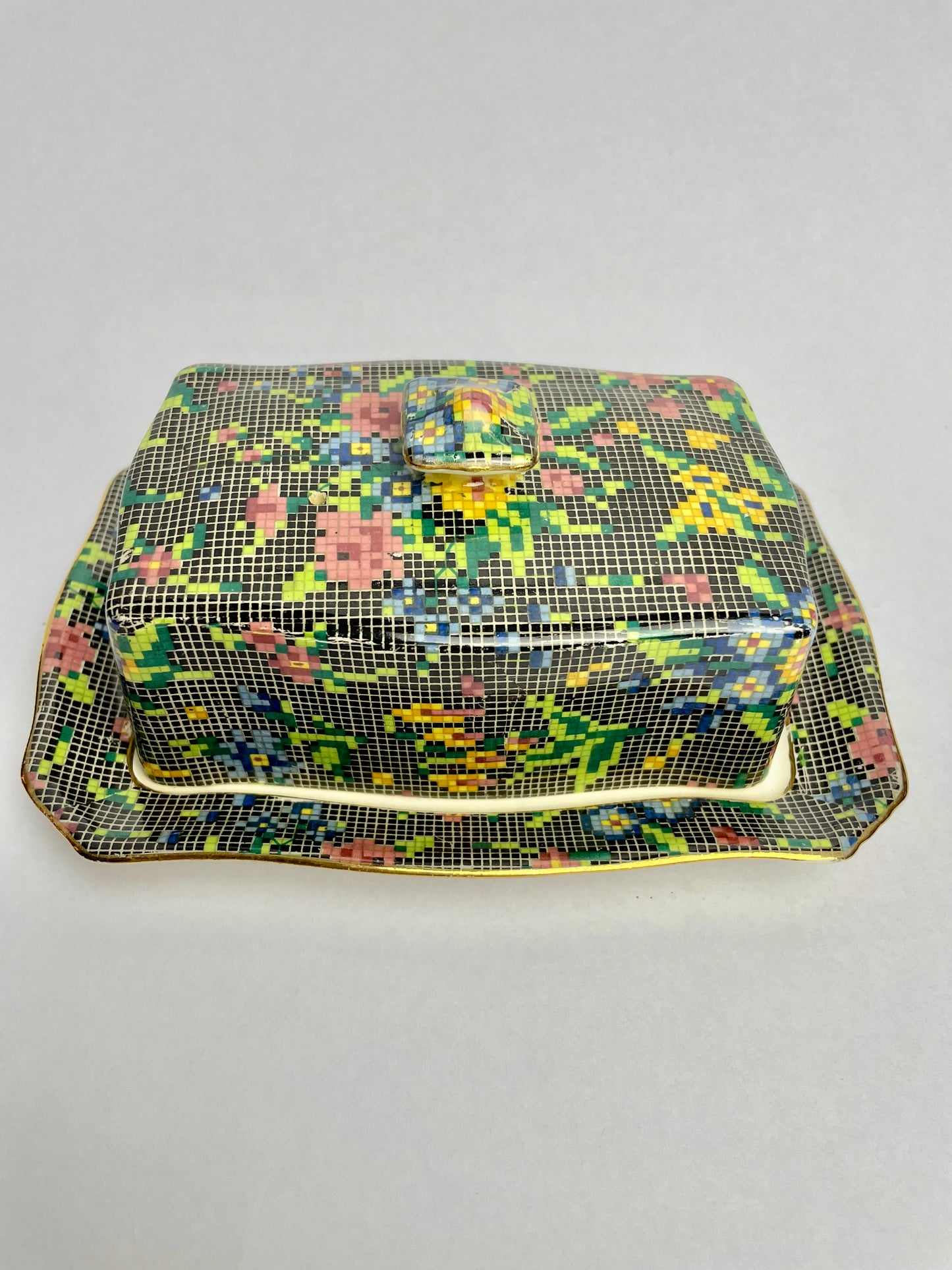 Royal Winton Butter Dish