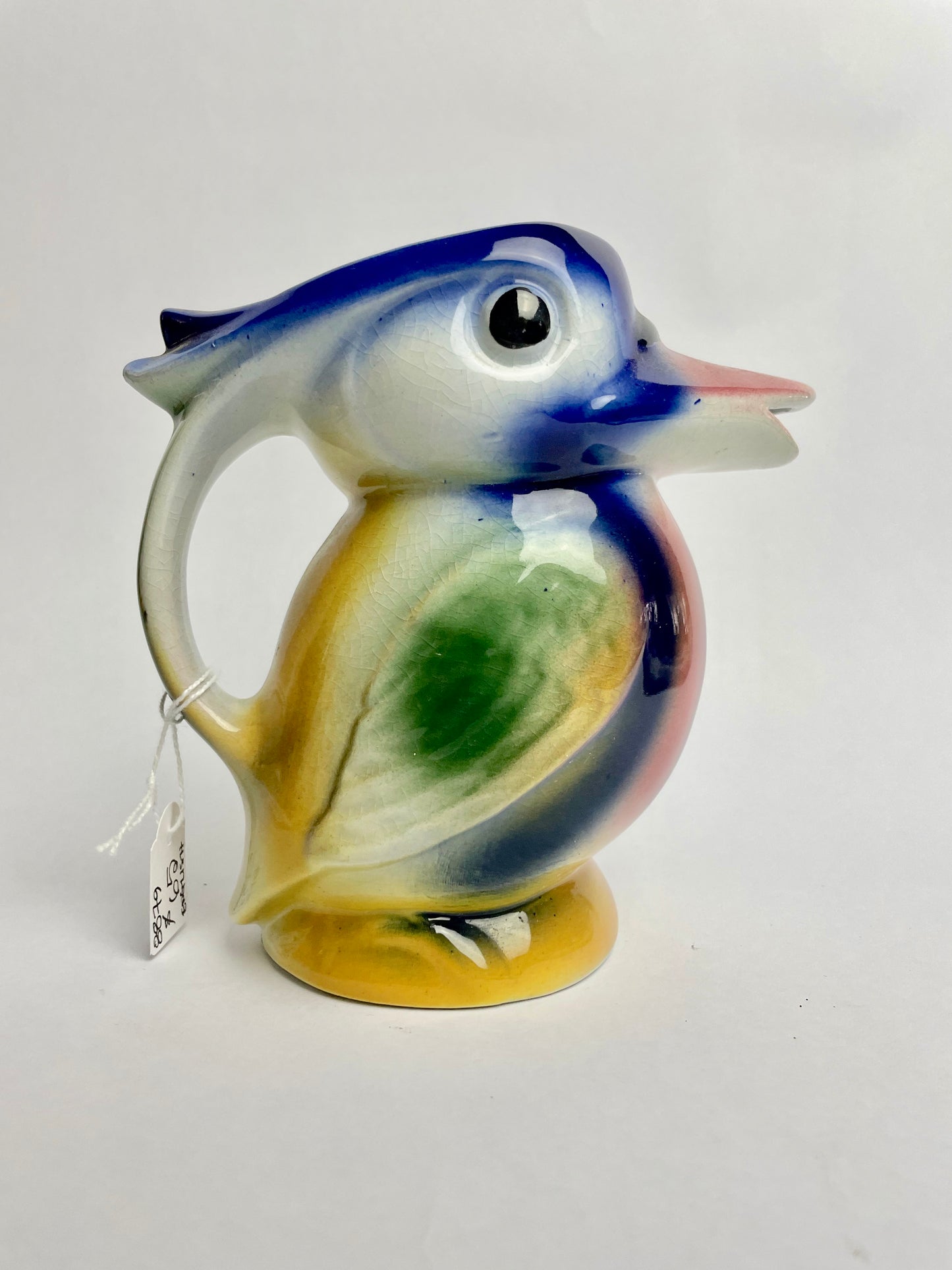 Kingfisher Ceramic Jug