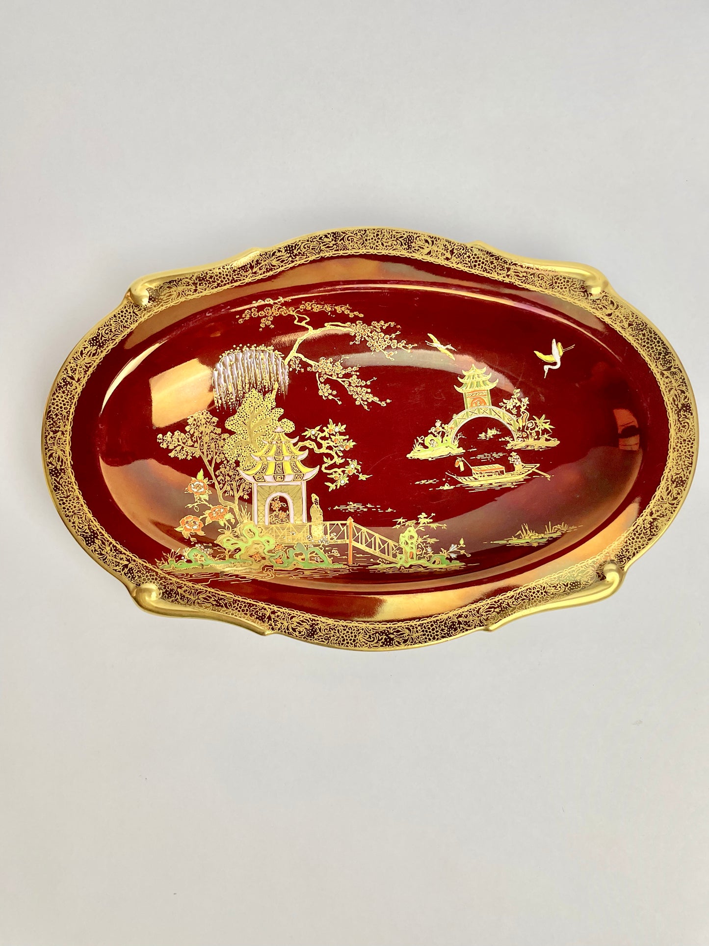 Carlton Ware Rouge Royale Plate