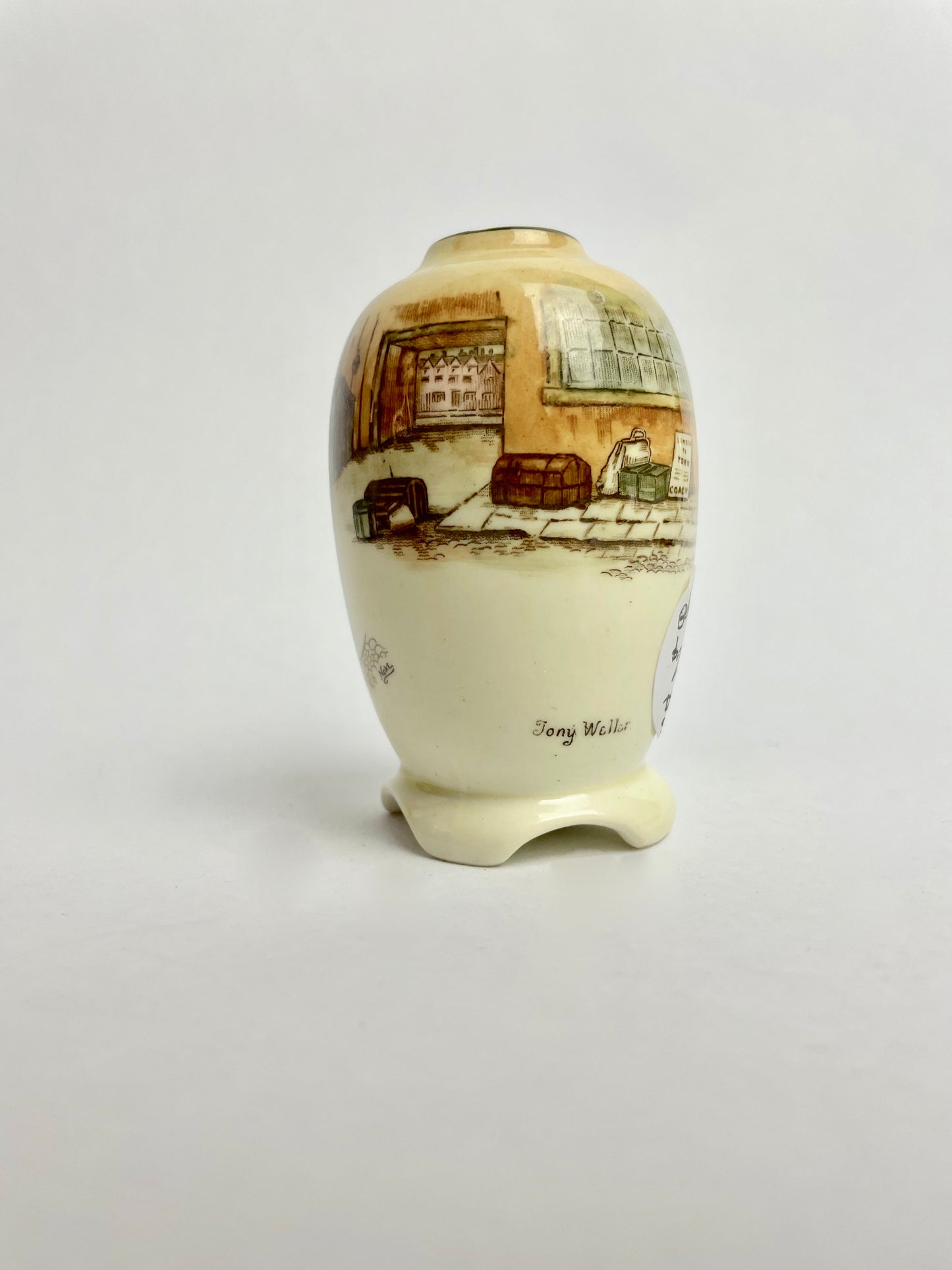 Rare Royal Doulton Dickens Ware Vase (small)