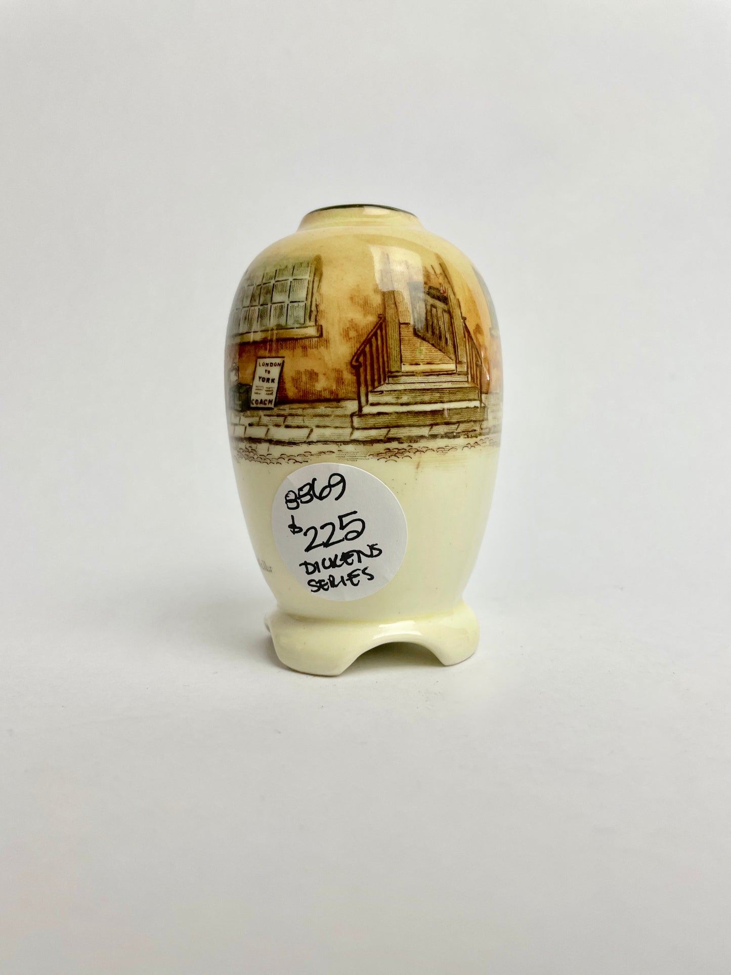Rare Royal Doulton Dickens Ware Vase (small)