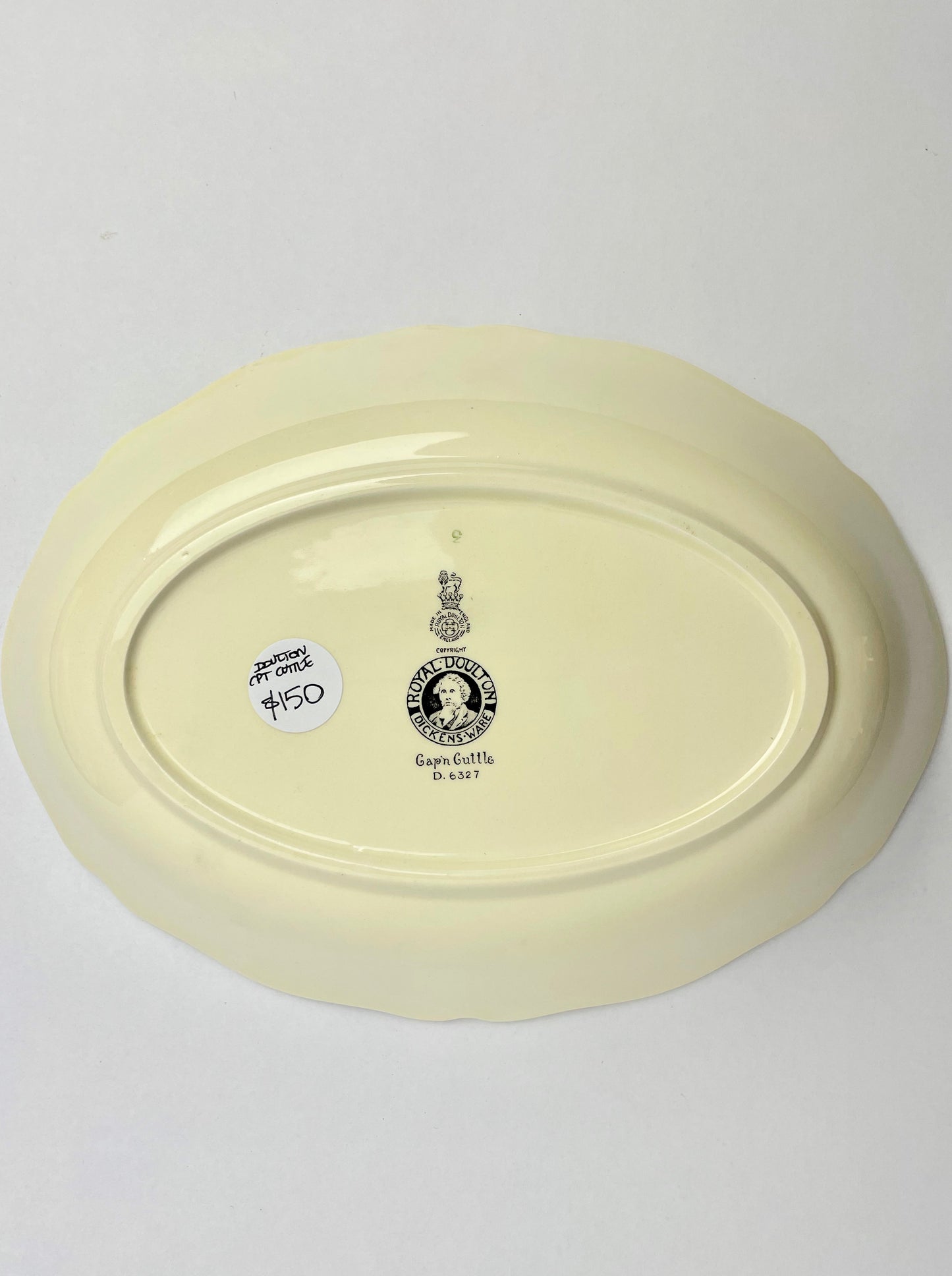 Royal Doulton Cap'n Cuttle Plate D6327