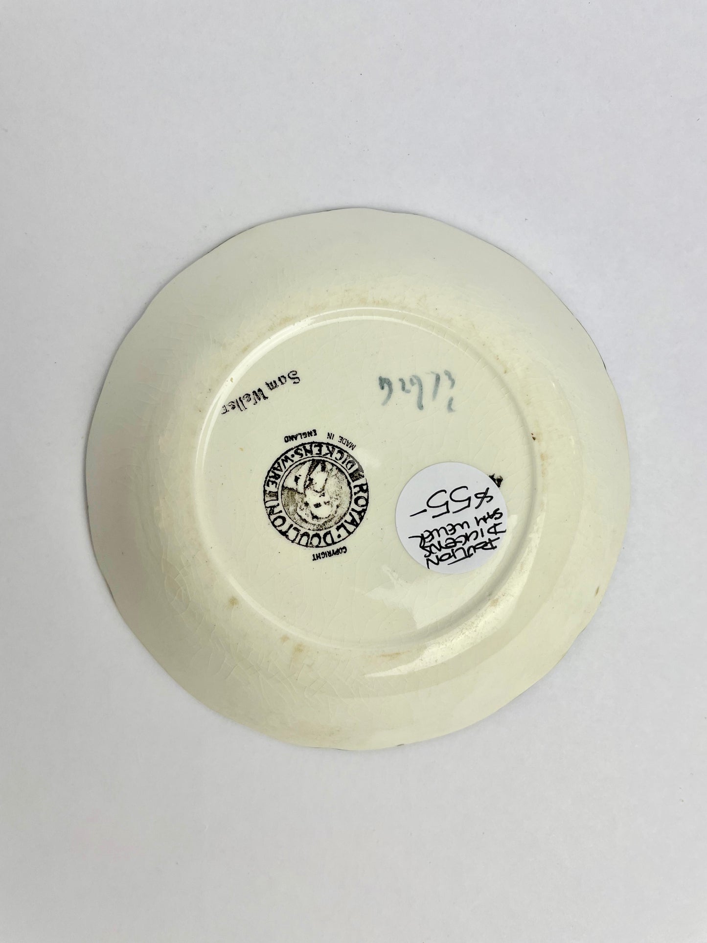 Royal Doulton Sam Weller Plate
