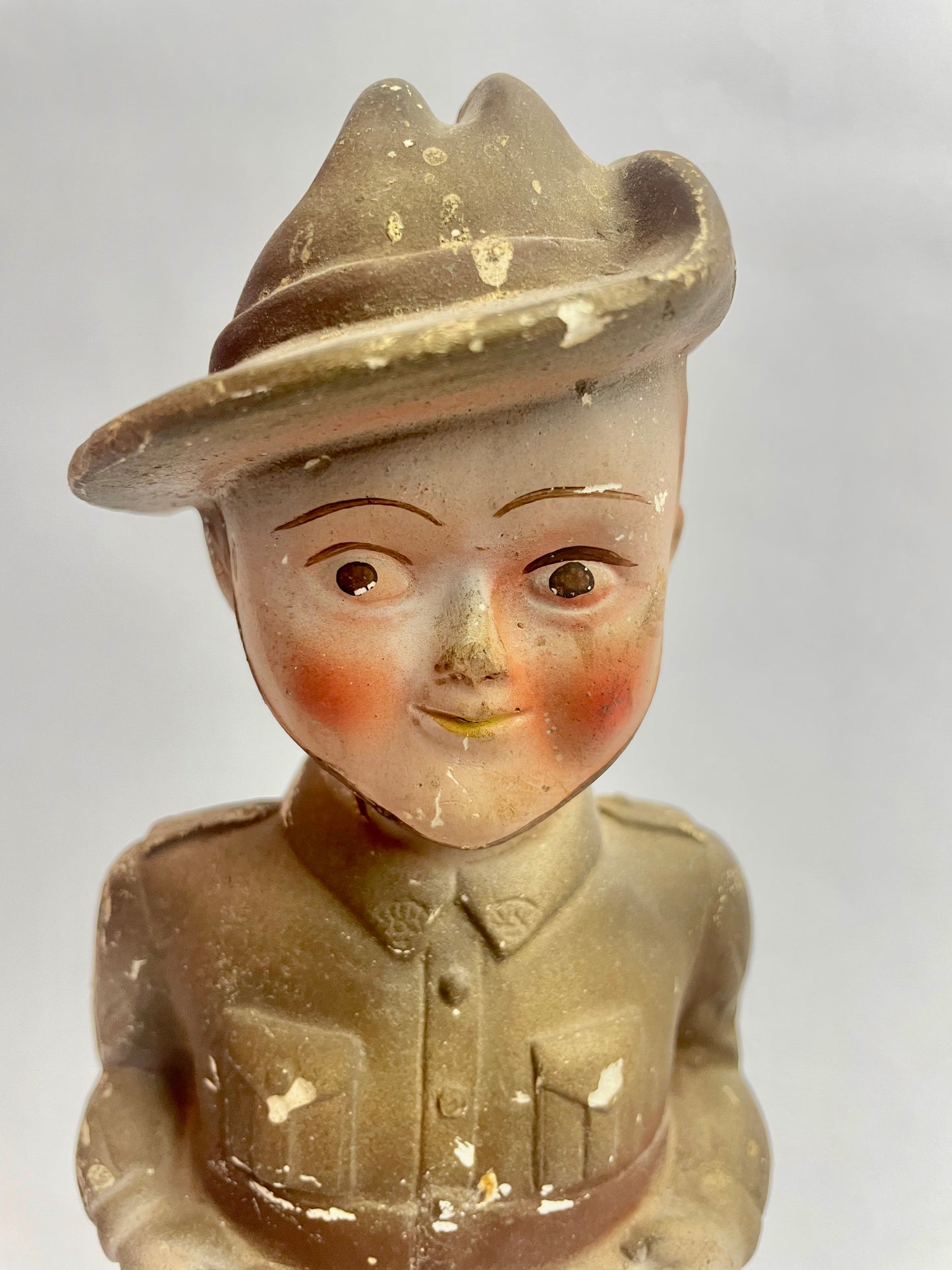 Chalkware Anzac Boy