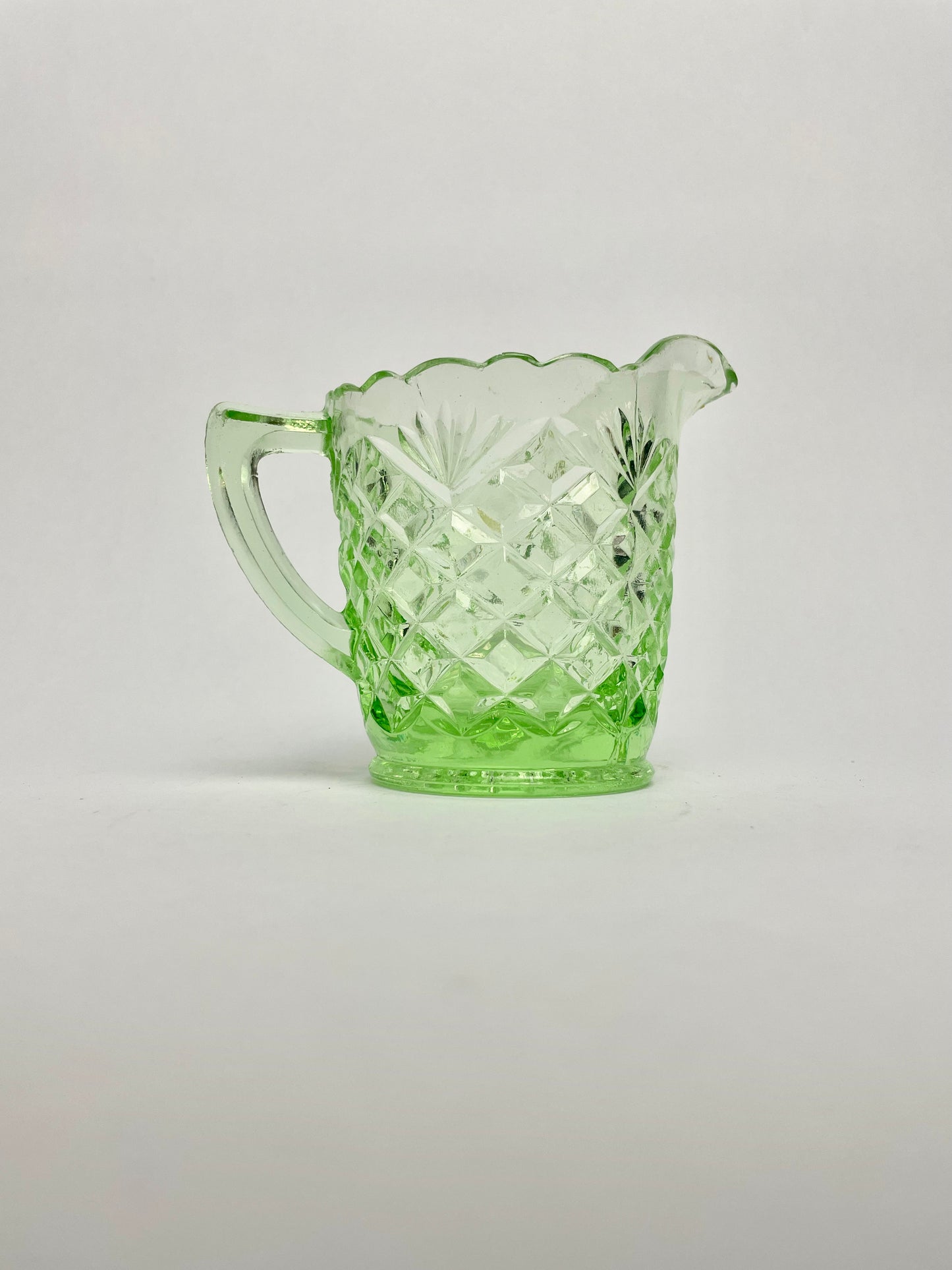 Small Depression Glass Jug
