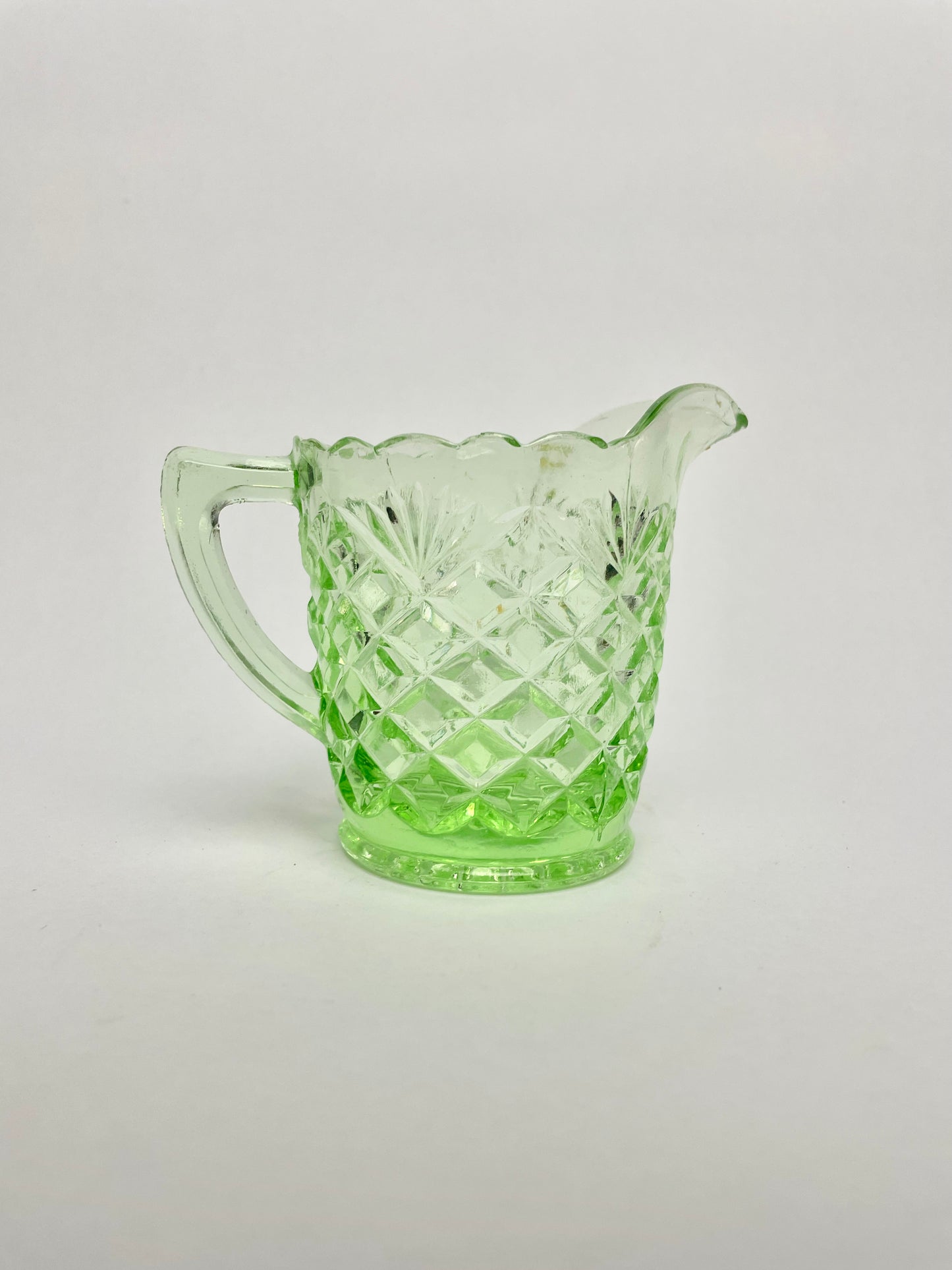 Small Depression Glass Jug