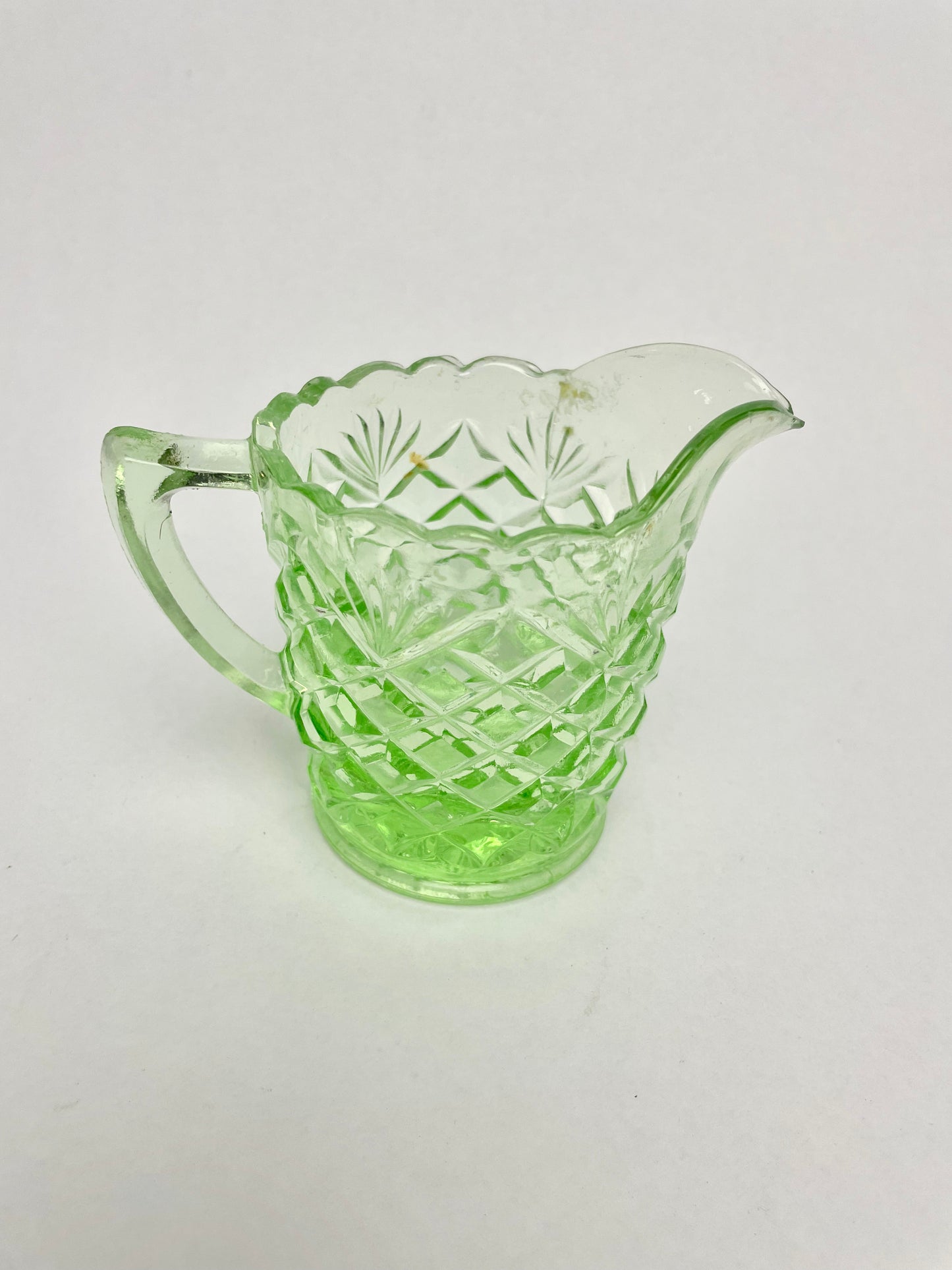 Small Depression Glass Jug