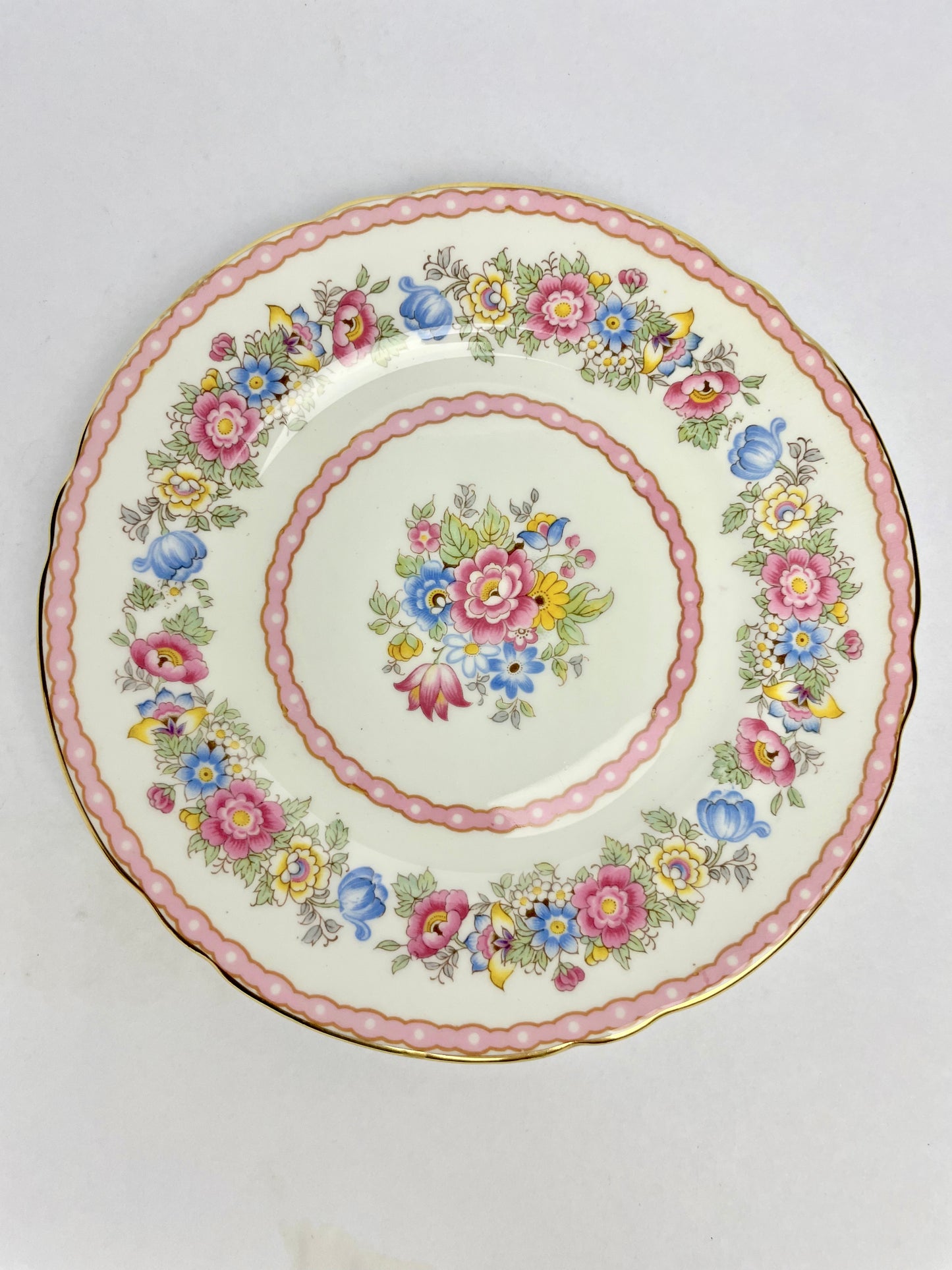 Shelley Fine Bone China Pompadour 13516 Trio